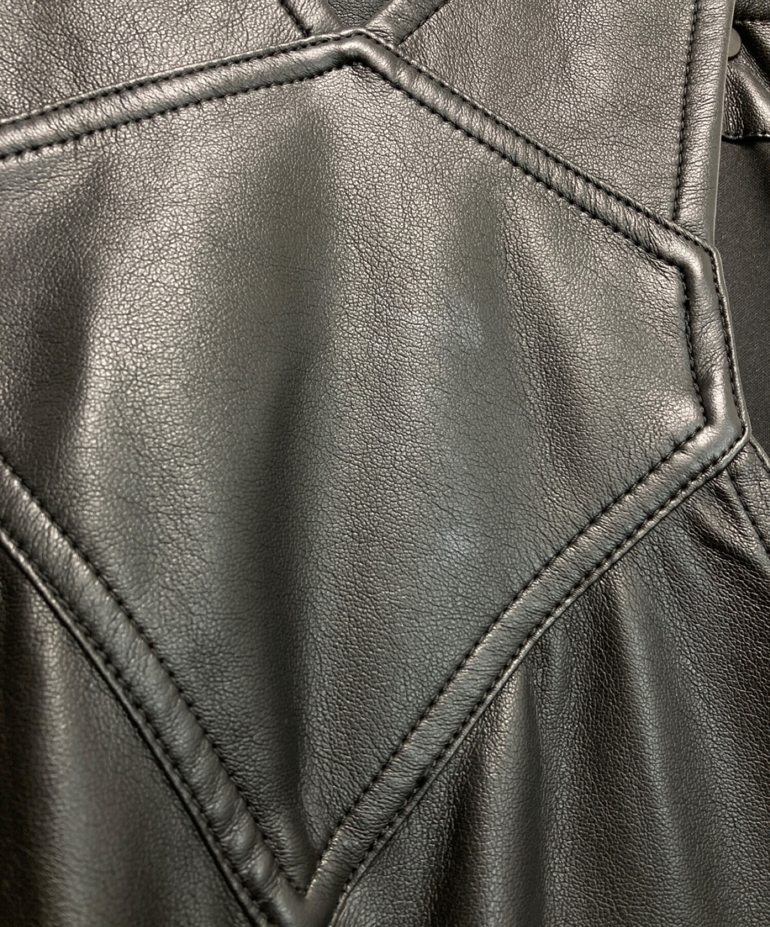 中古・古着通販】Ron Herman (ロンハーマン) Eco Leather Jumper Dress
