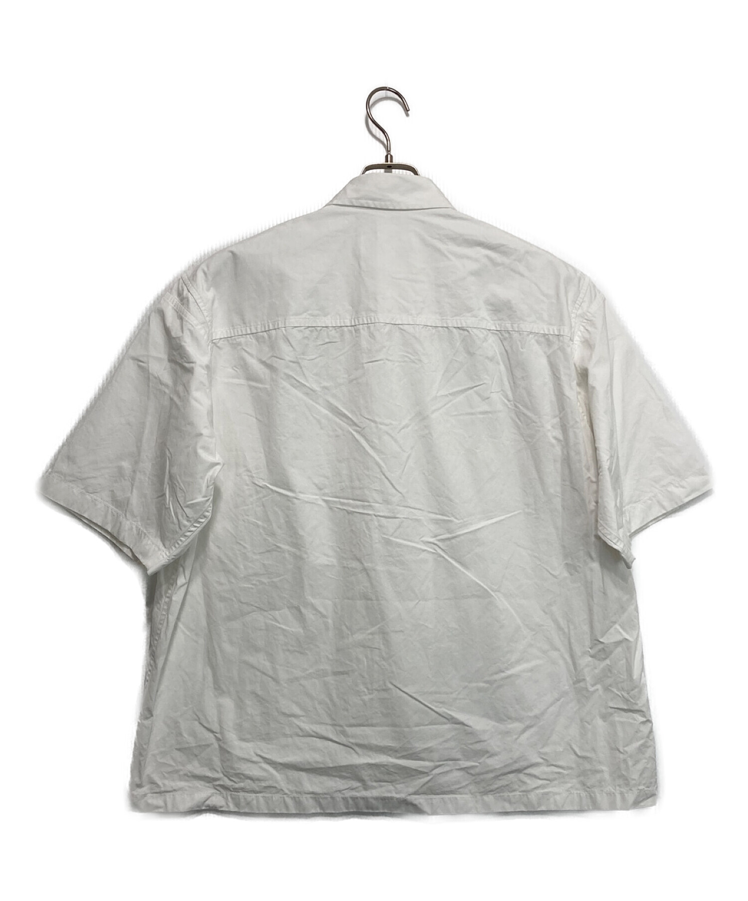 JIL SANDER (ジルサンダー) フラップポケットシャツ ホワイト サイズ:39/15