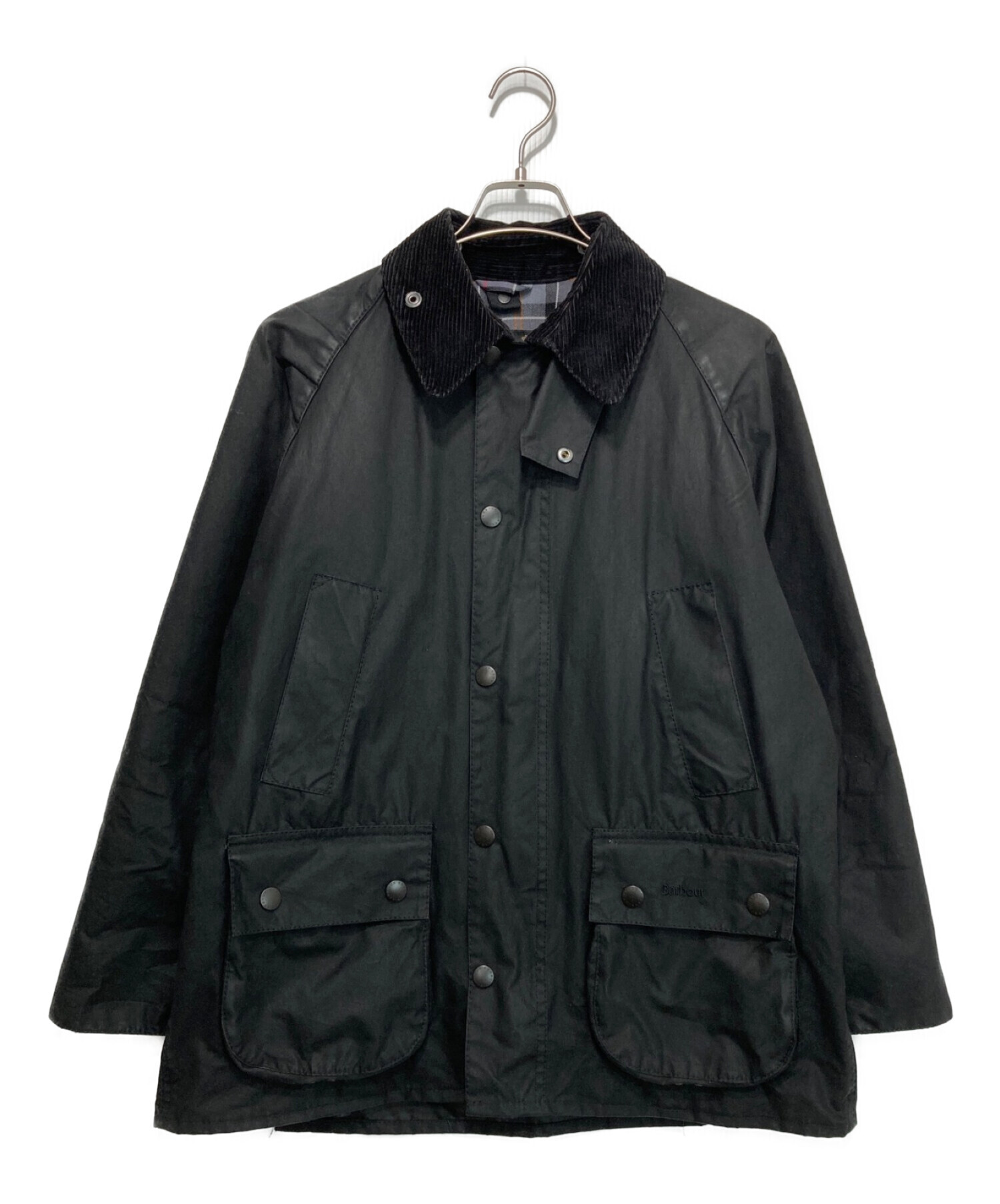 Barbour (バブアー) ワックスドコットンビデイルジャケット ブラック サイズ:C36/91CM