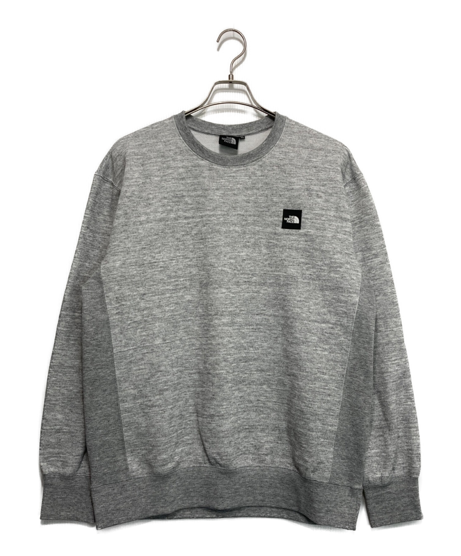 THE NORTH FACE (ザ ノース フェイス) Square Logo CREW グレー サイズ:XL