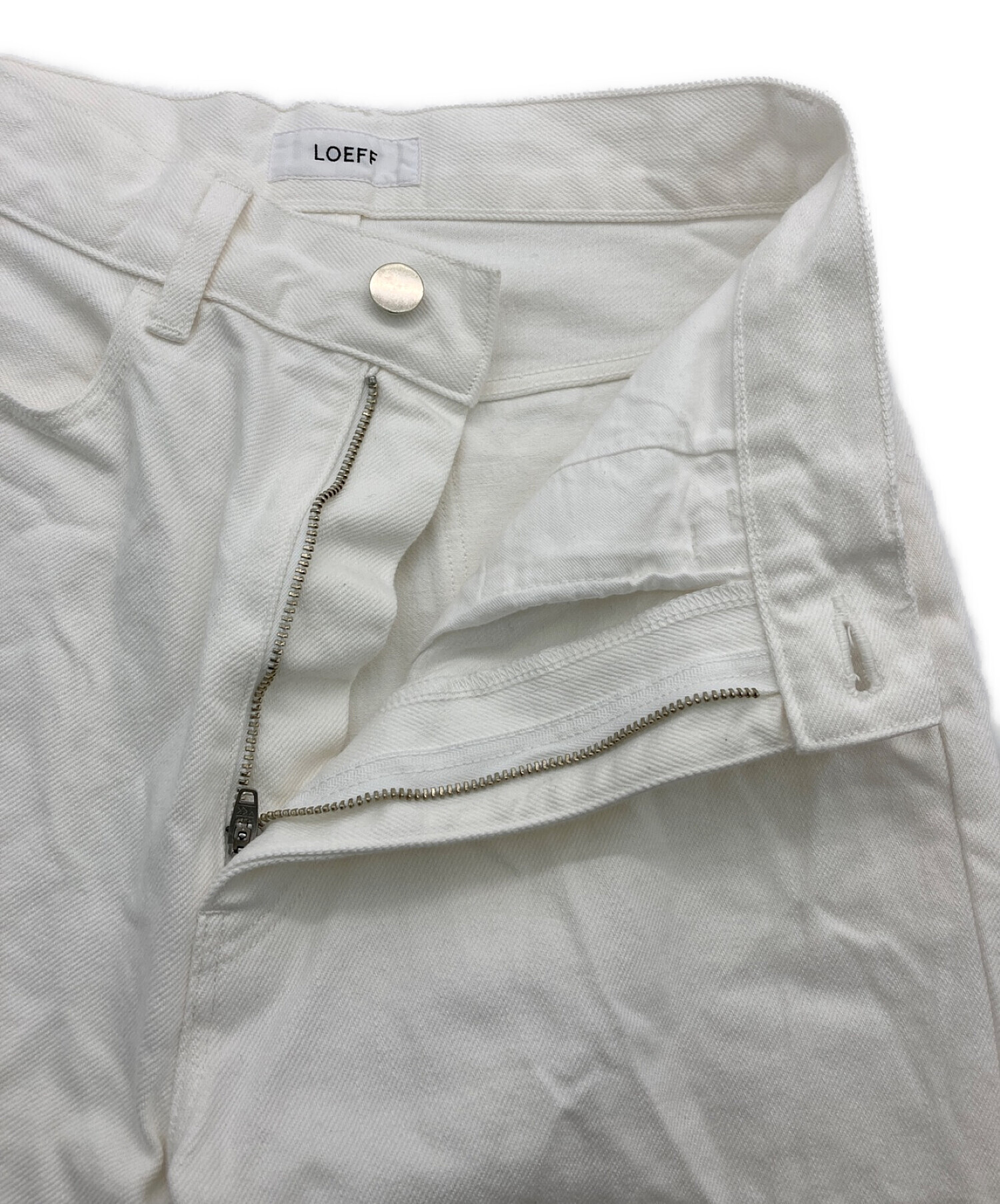 中古・古着通販】LOEFF (ロエフ) 13oz スラックス デニムパンツ