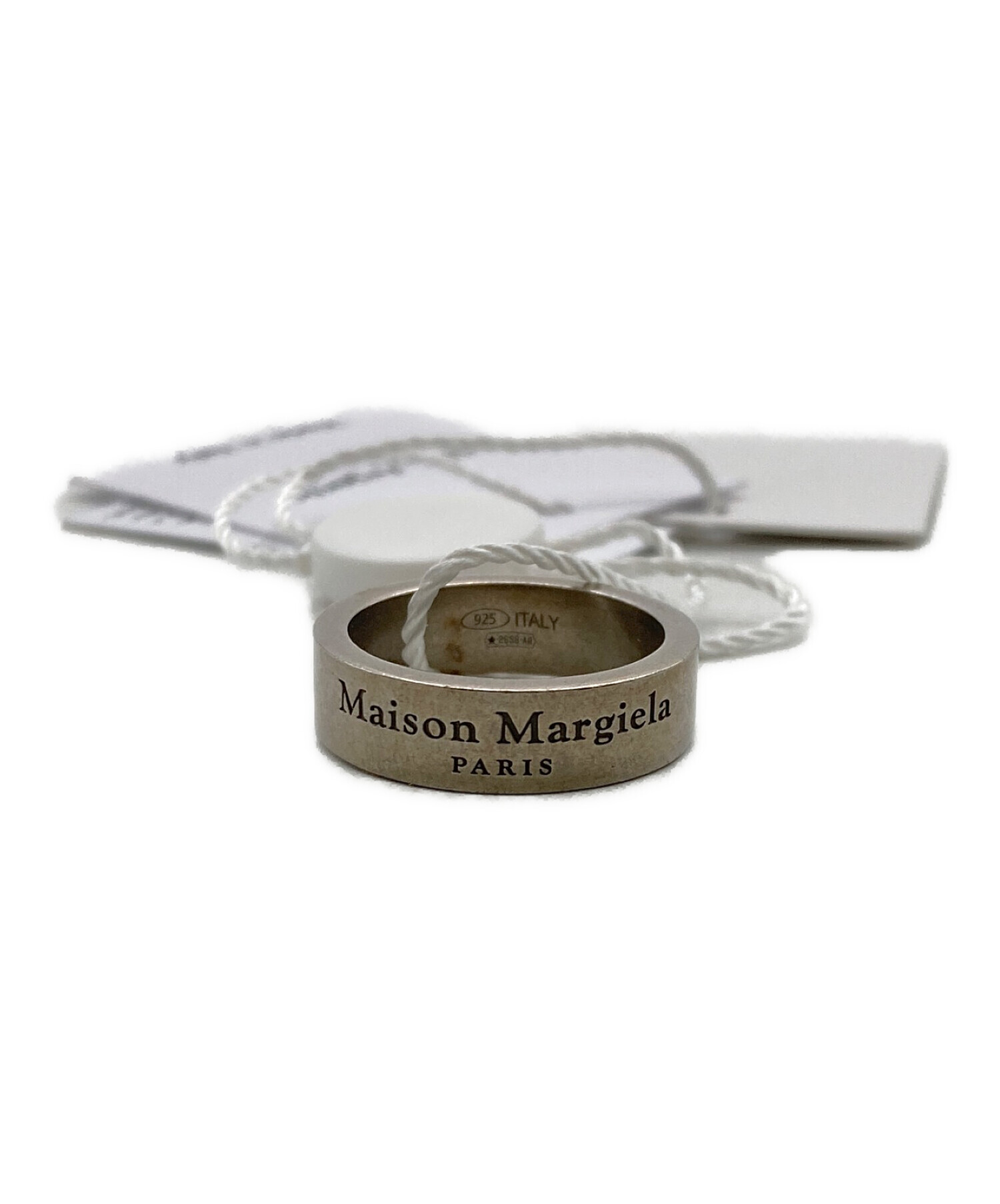 Maison Margiela  アンティークシルバーリングメンズ