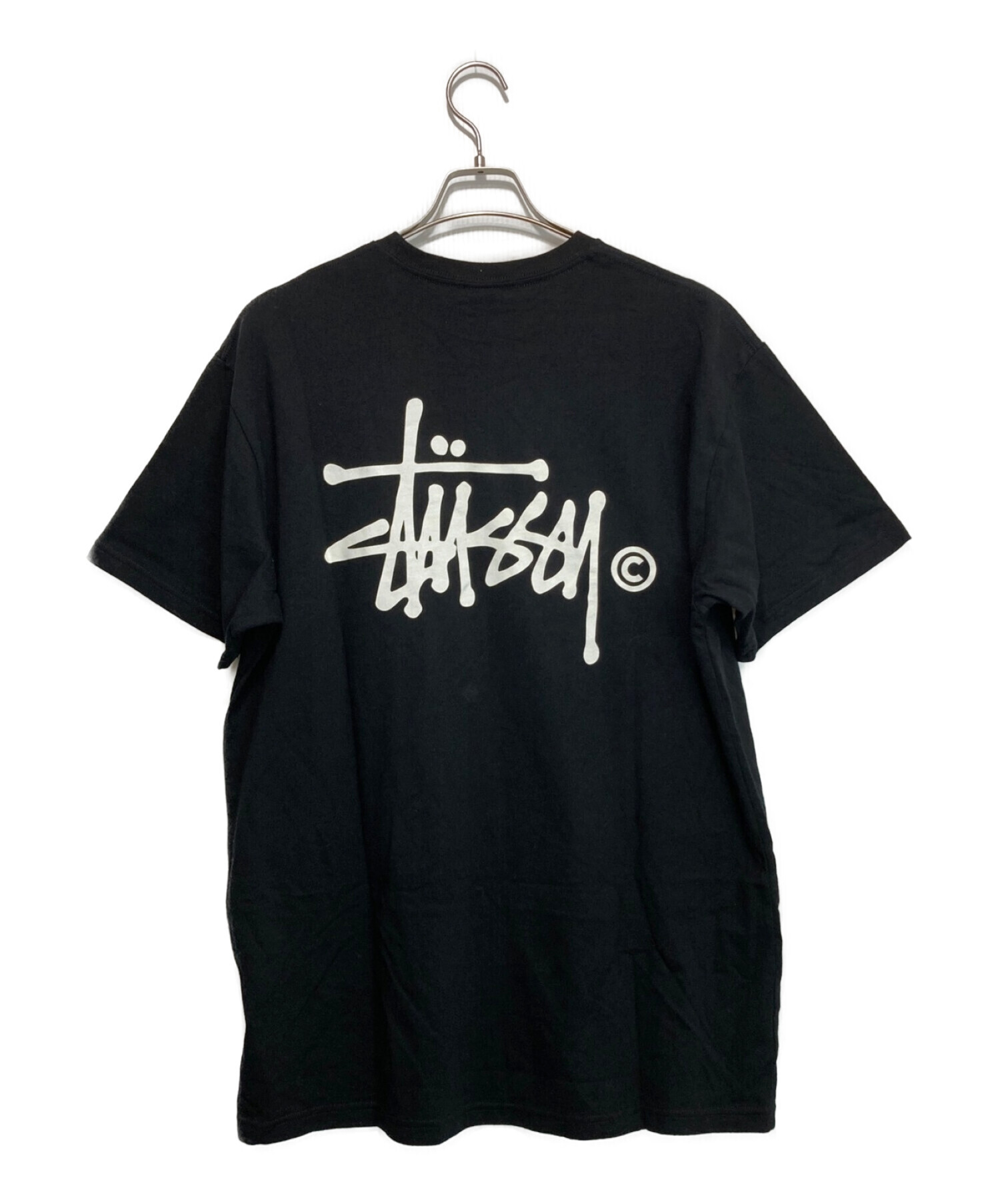 stussy (ステューシー) ロゴTシャツ ブラック サイズ:XL