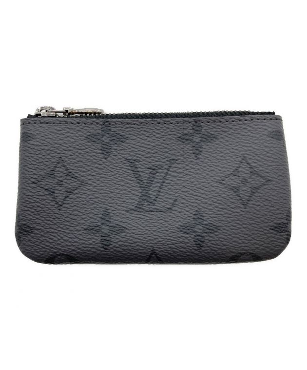 中古・古着通販】LOUIS VUITTON (ルイ ヴィトン) ポシェット・クレ モノグラム・エクリプス/コインケース グレー｜ブランド・古着通販  トレファク公式【TREFAC FASHION】スマホサイト