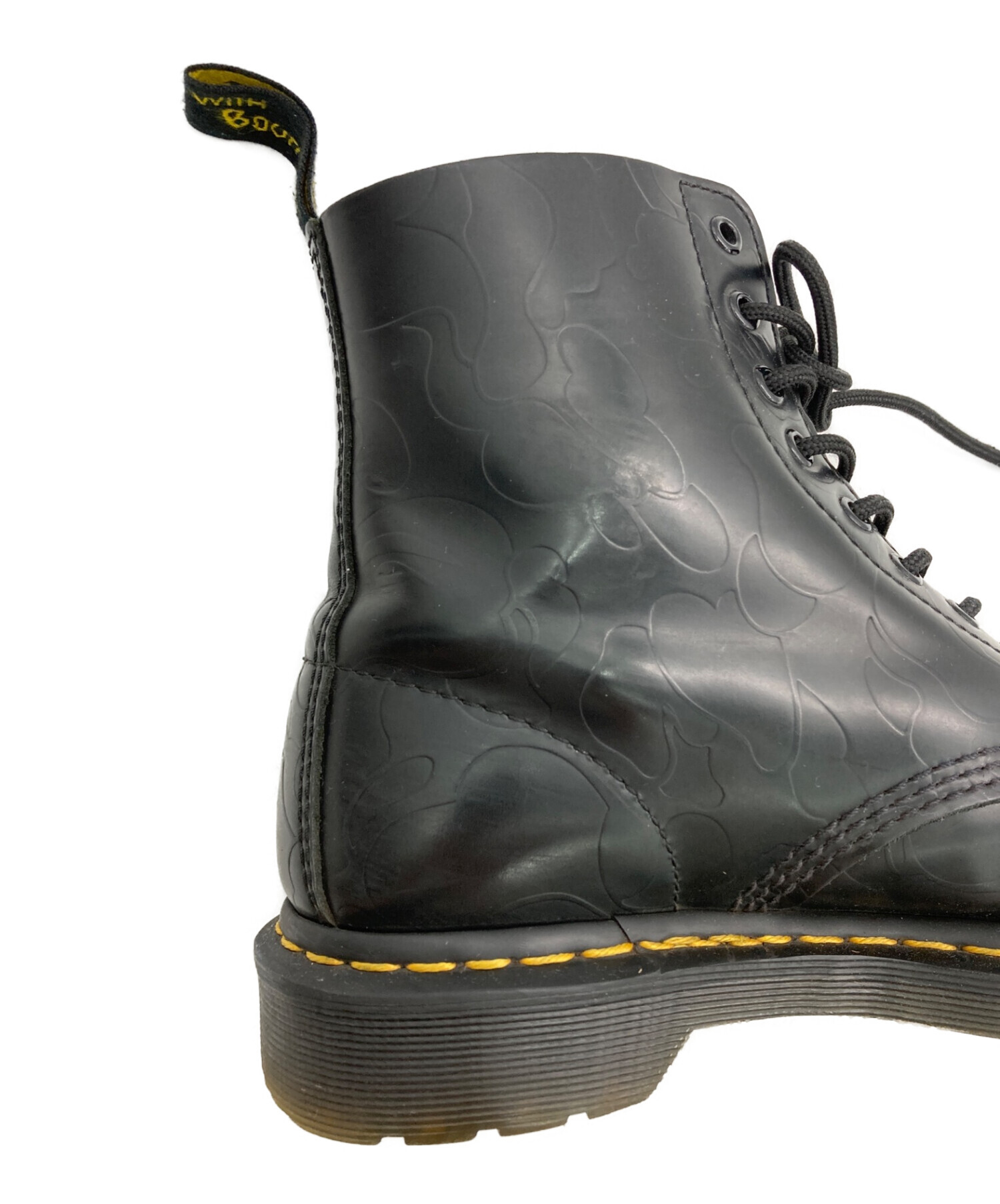 BAPE×DR.MARTENS 8ホール BLACK - 靴