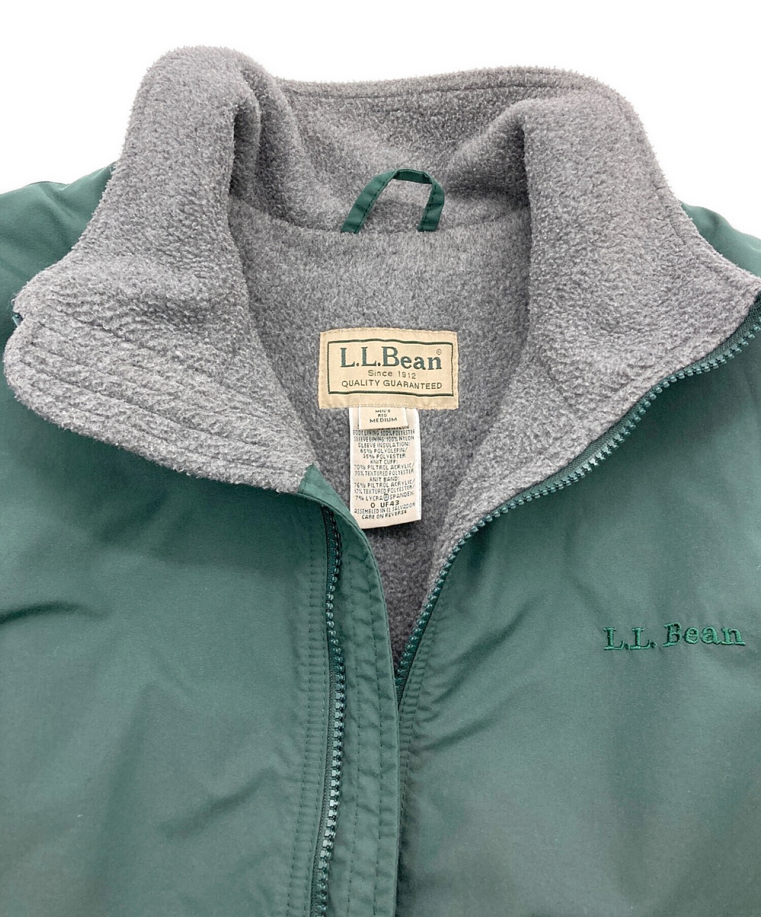 L.L.Bean (エルエルビーン) フリースブルゾン カーキ サイズ:M