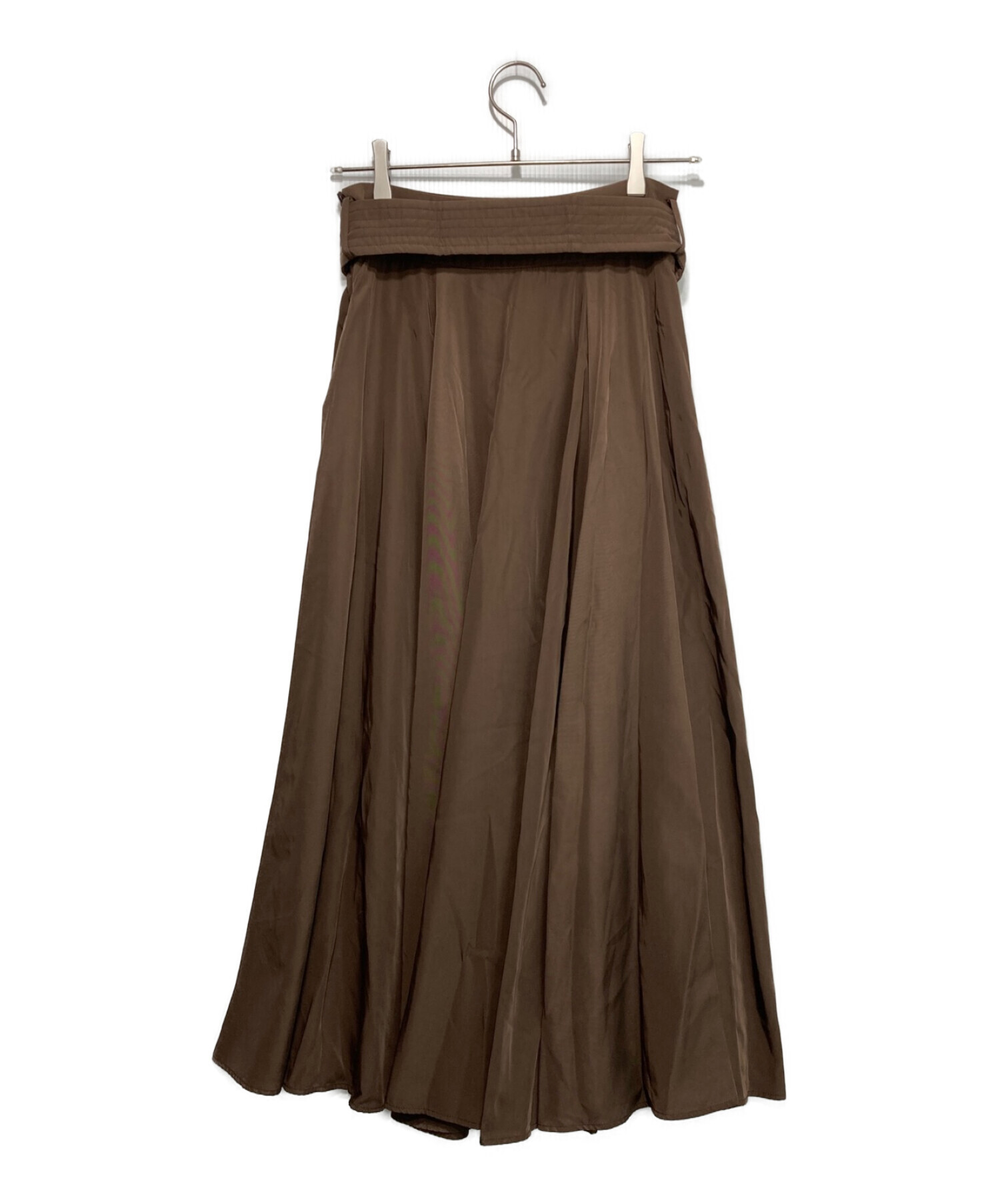 Snidel (スナイデル) サーキュラースカート ブラウン サイズ:1 未使用品