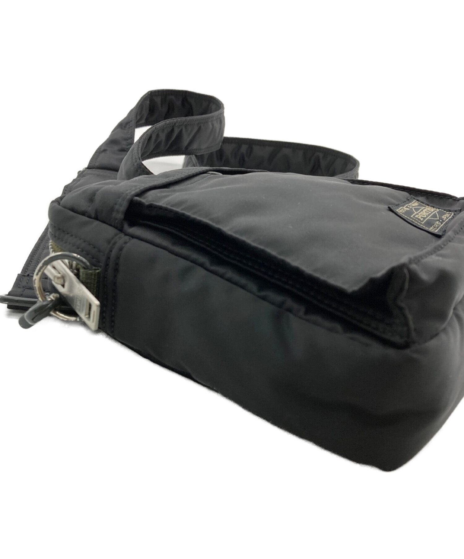 PORTER (ポーター) PX-TANKER VERTICAL SHOULDER BAG ブラック