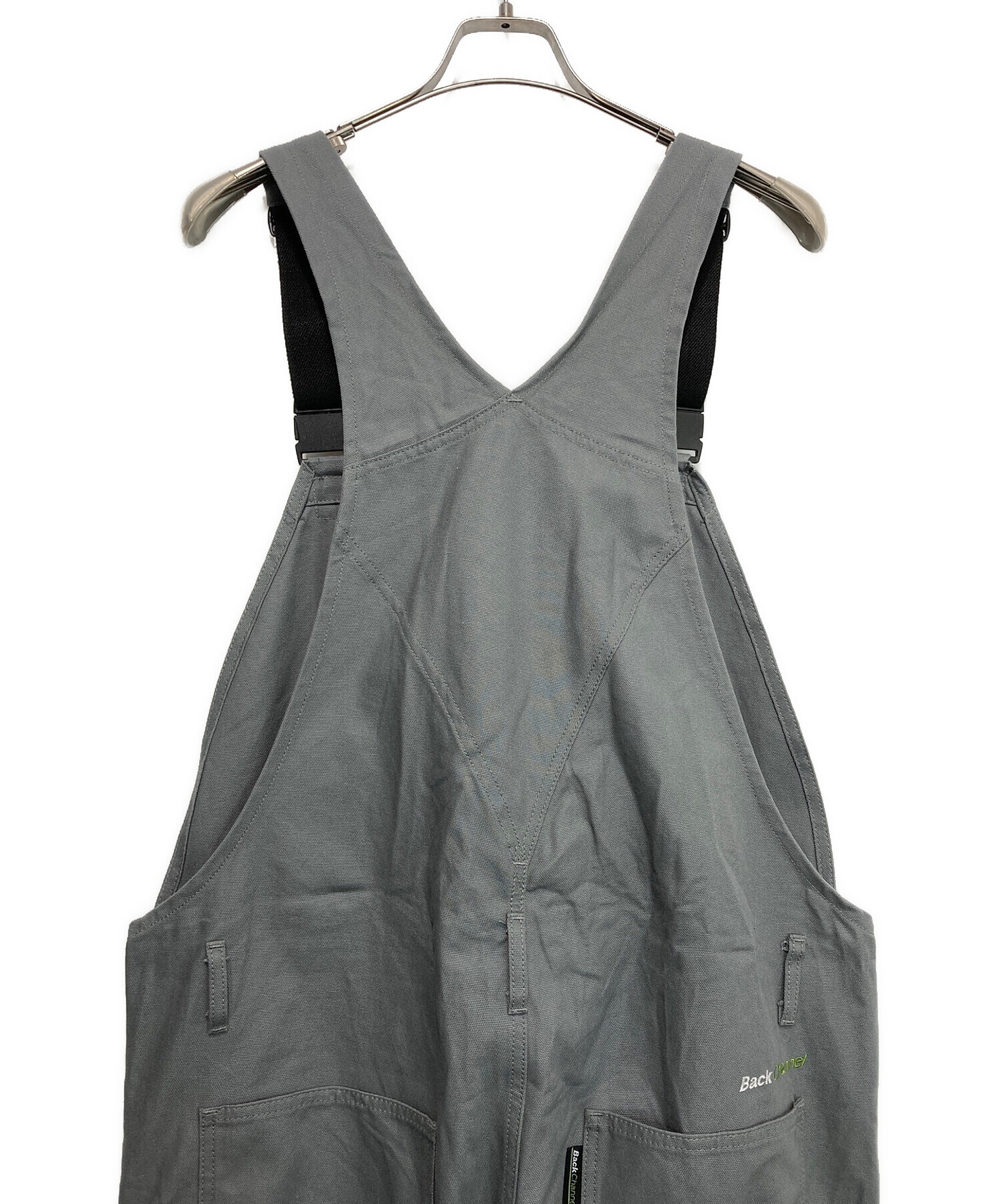 中古・古着通販】BACK CHANNEL (バックチャンネル) OVERALLS グレー