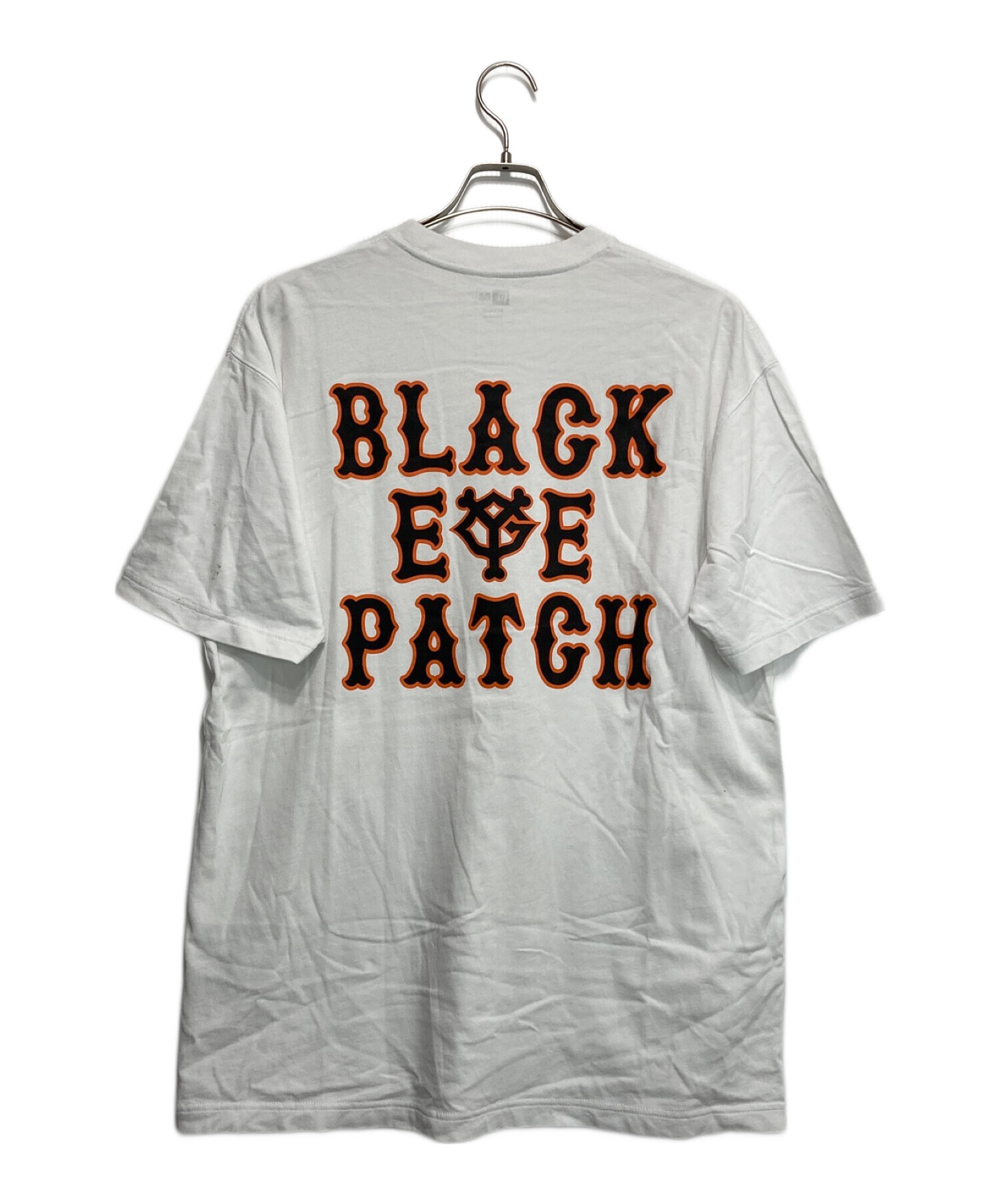 New Era (ニューエラ) BlackEyePatch (ブラックアイパッチ) 読売ジャイアンツ (ヨミウリジャイアンツ) コラボTシャツ  ホワイト サイズ:XXL
