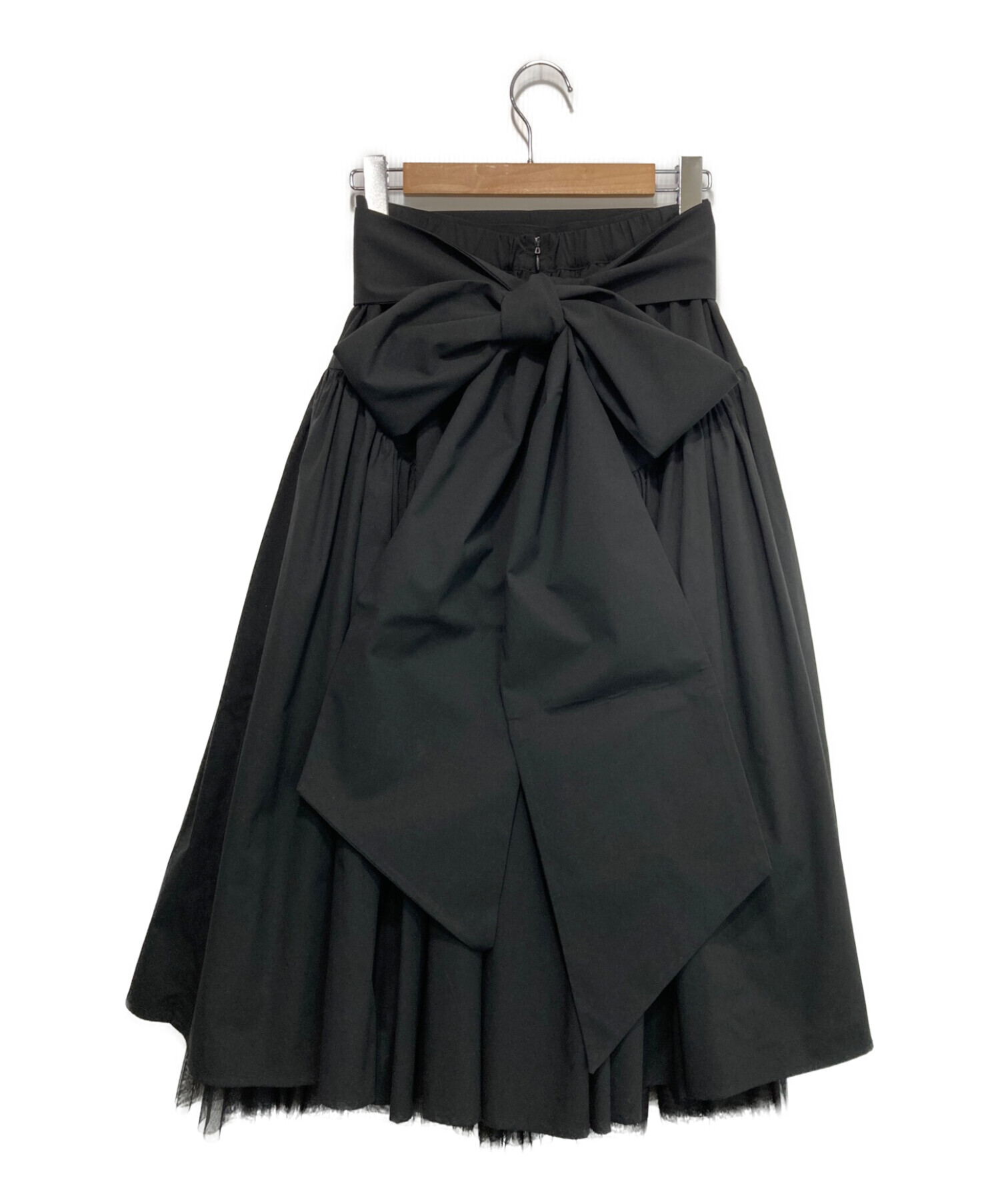 la belle Etude (ラベルエチュード) クラシカルボリュームスカート ブラック サイズ:FREE