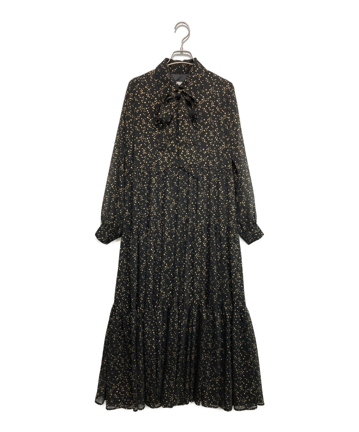 中古・古着通販】AMERI (アメリ) TWINKLE WIDENING DRESS ブラック サイズ:S｜ブランド・古着通販  トレファク公式【TREFAC FASHION】スマホサイト