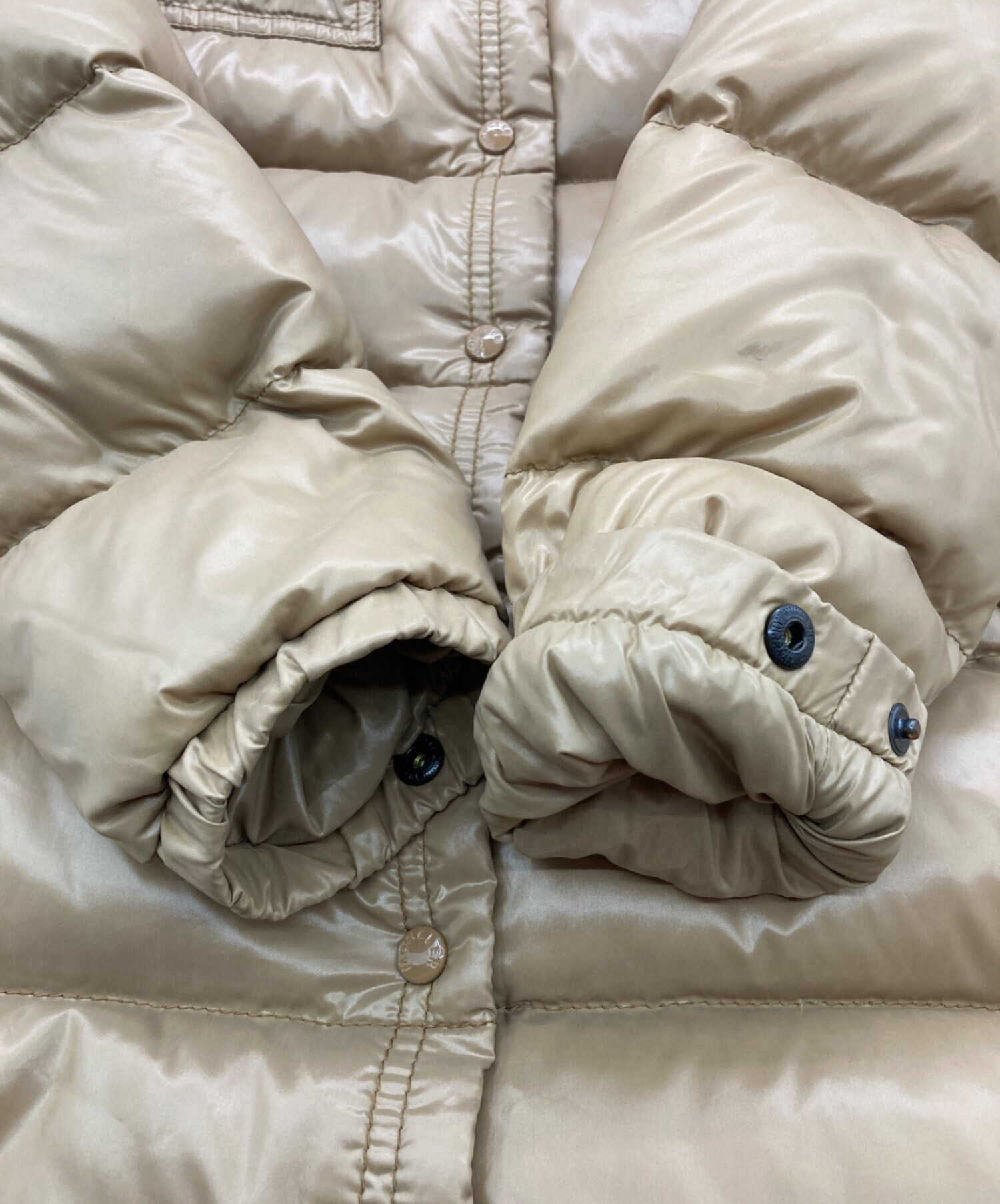 中古・古着通販】MONCLER (モンクレール) MEINA/ダウンコート ベージュ