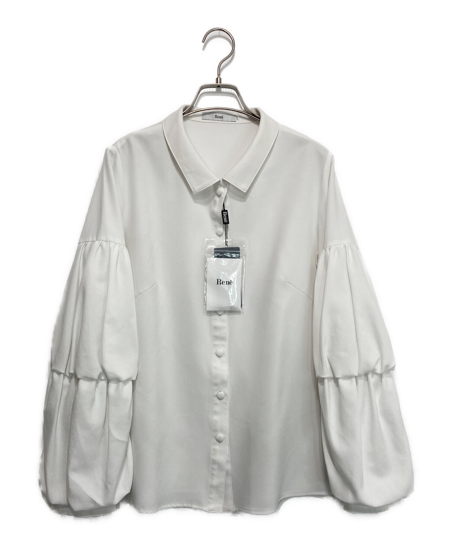 100％品質 Rene' ブラウス38サイズ シャツ/ブラウス(半袖/袖なし ...