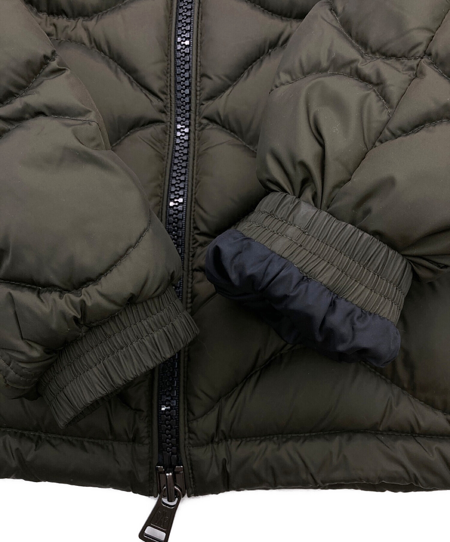 中古・古着通販】MONCLER (モンクレール) MORANDIERES/ダウンジャケット オリーブ｜ブランド・古着通販 トレファク公式【TREFAC  FASHION】スマホサイト