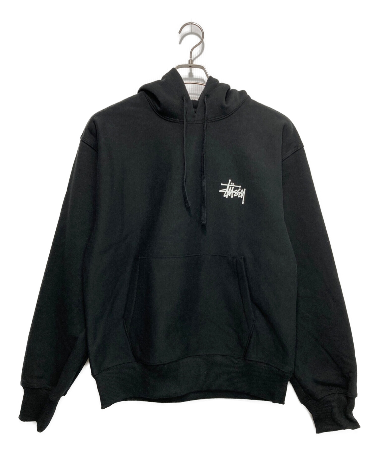 中古・古着通販】stussy (ステューシー) ベ－シックロゴフーディ