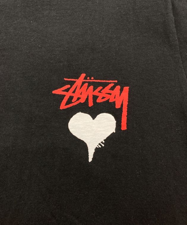 中古・古着通販】stussy (ステューシー) バックロゴハートプリント 