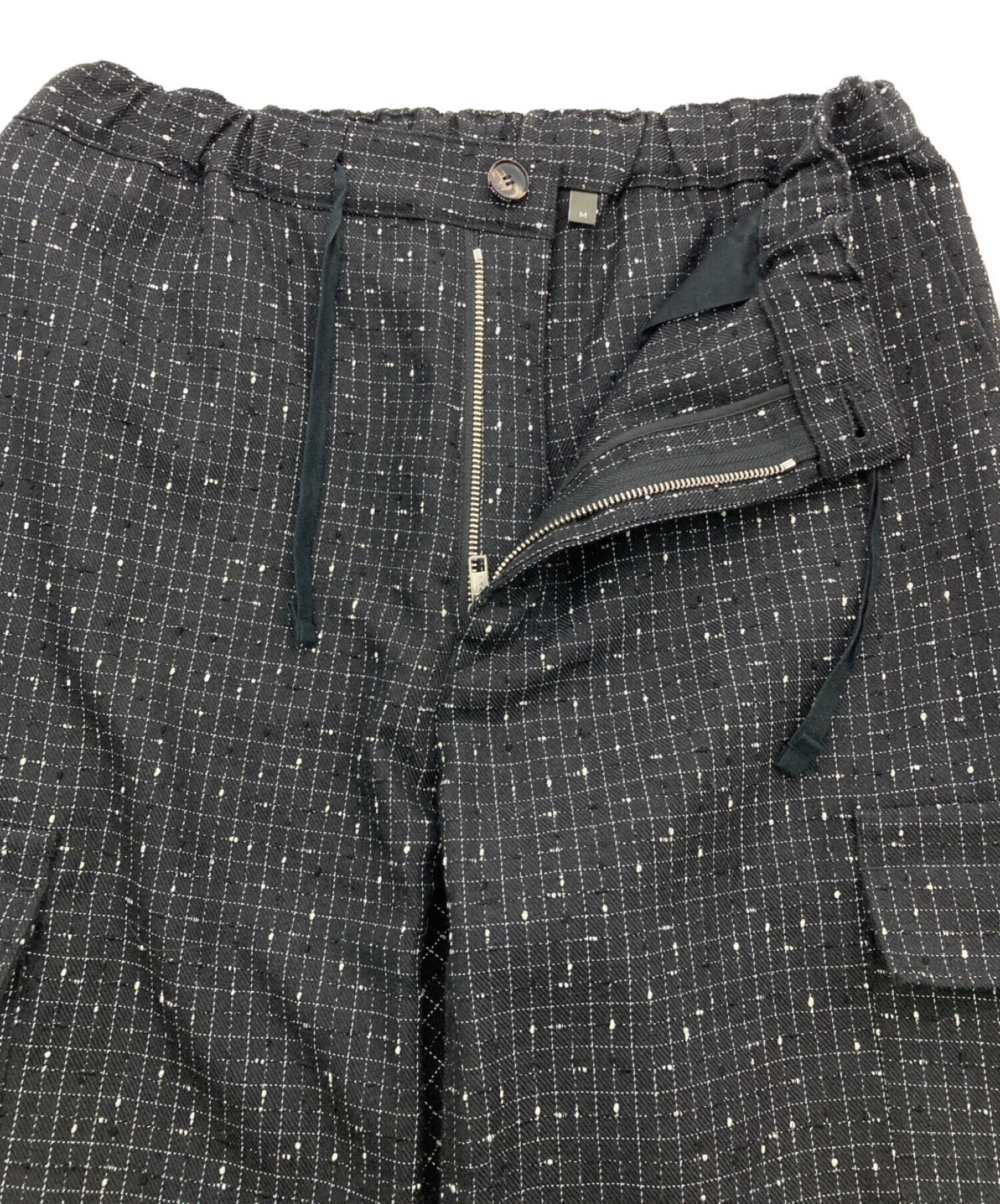 ギフ_包装 NULABEL REFRECTOR TWEED FIELD TROUSERS | www