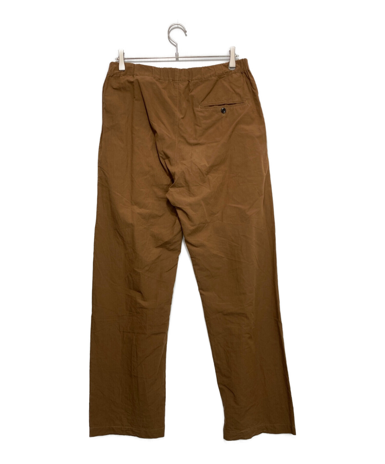 LEMAIRE ルメール ブラウン Brown 'Relaxed' pants パンツ メンズ 春夏 ...