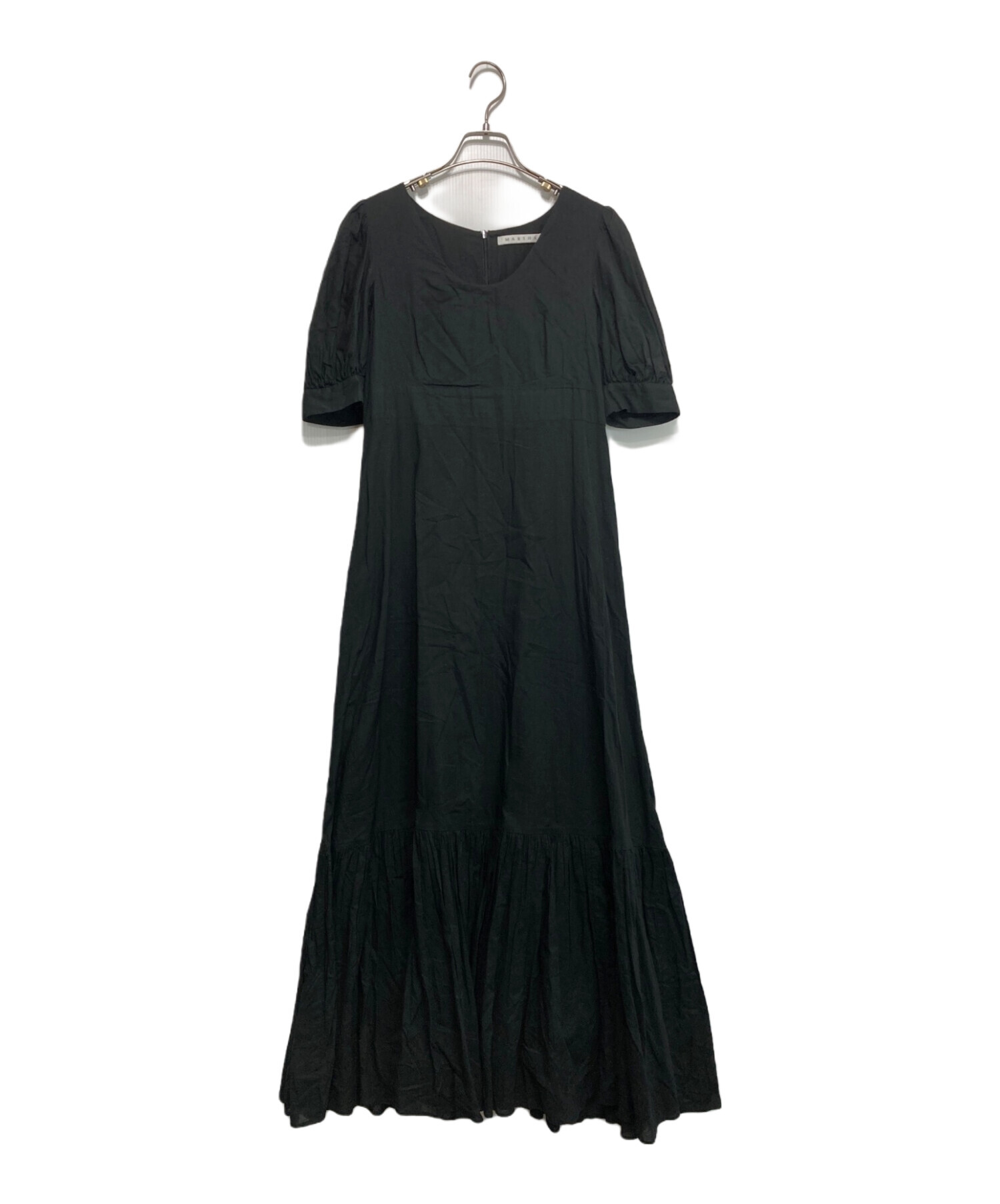 【美品】マリハ　ワンピース　ワルツのドレス　ブラック日本流通自主管理協会加盟店