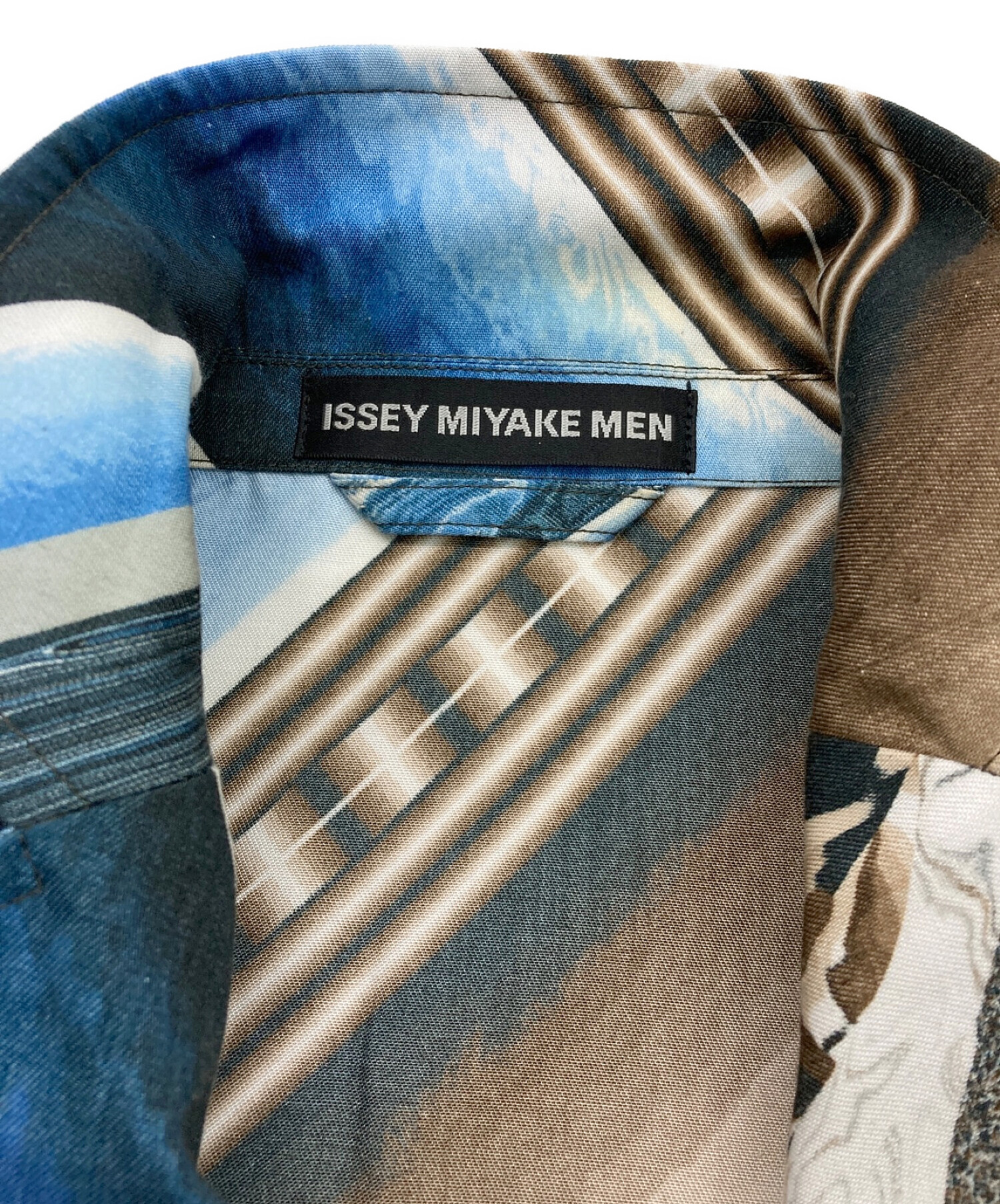 中古・古着通販】ISSEY MIYAKE (イッセイミヤケ) プリーツ地層柄