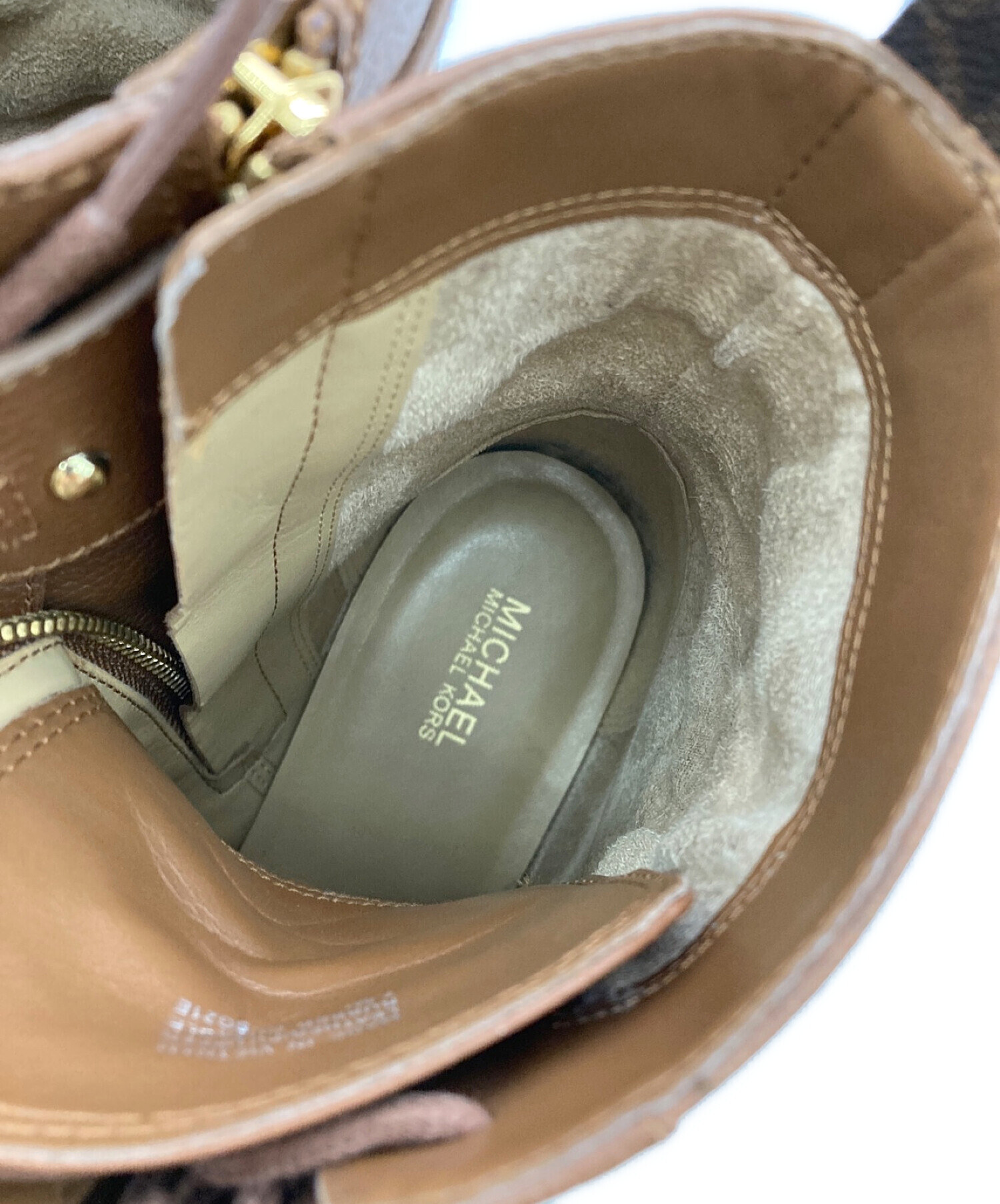 中古・古着通販】MICHAEL KORS (マイケルコース) レースアップブーツ