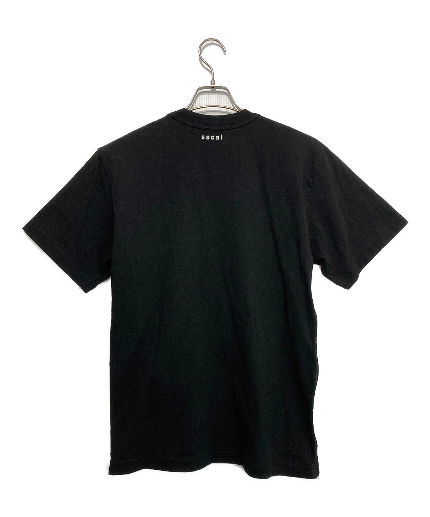 中古・古着通販】sacai (サカイ) Side Zip Cotton T-Shirt ブラック サイズ:2｜ブランド・古着通販  トレファク公式【TREFAC FASHION】スマホサイト