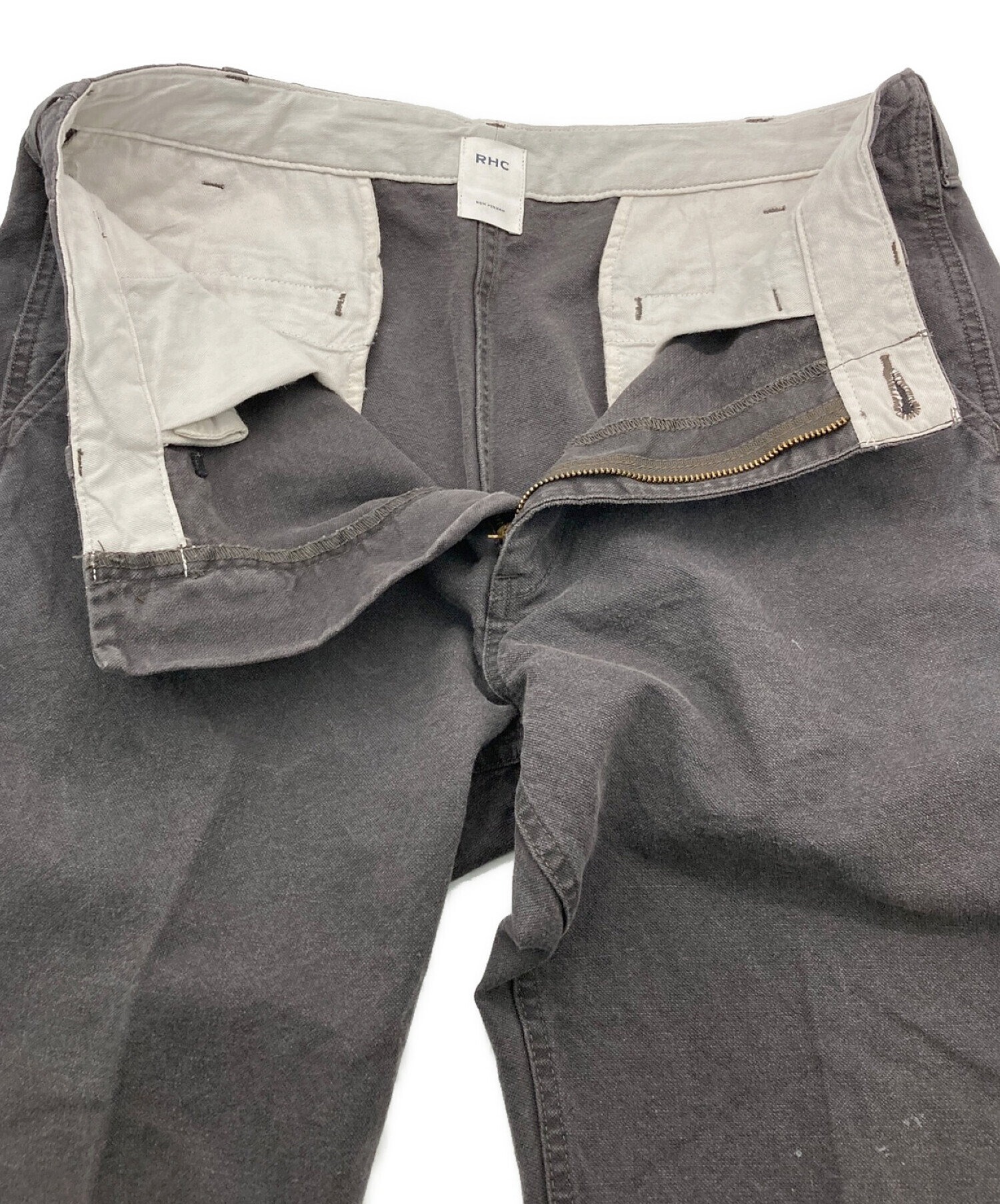 RHC Ron Herman (アールエイチシーロンハーマン) Vintage Work Pants グレー サイズ:L