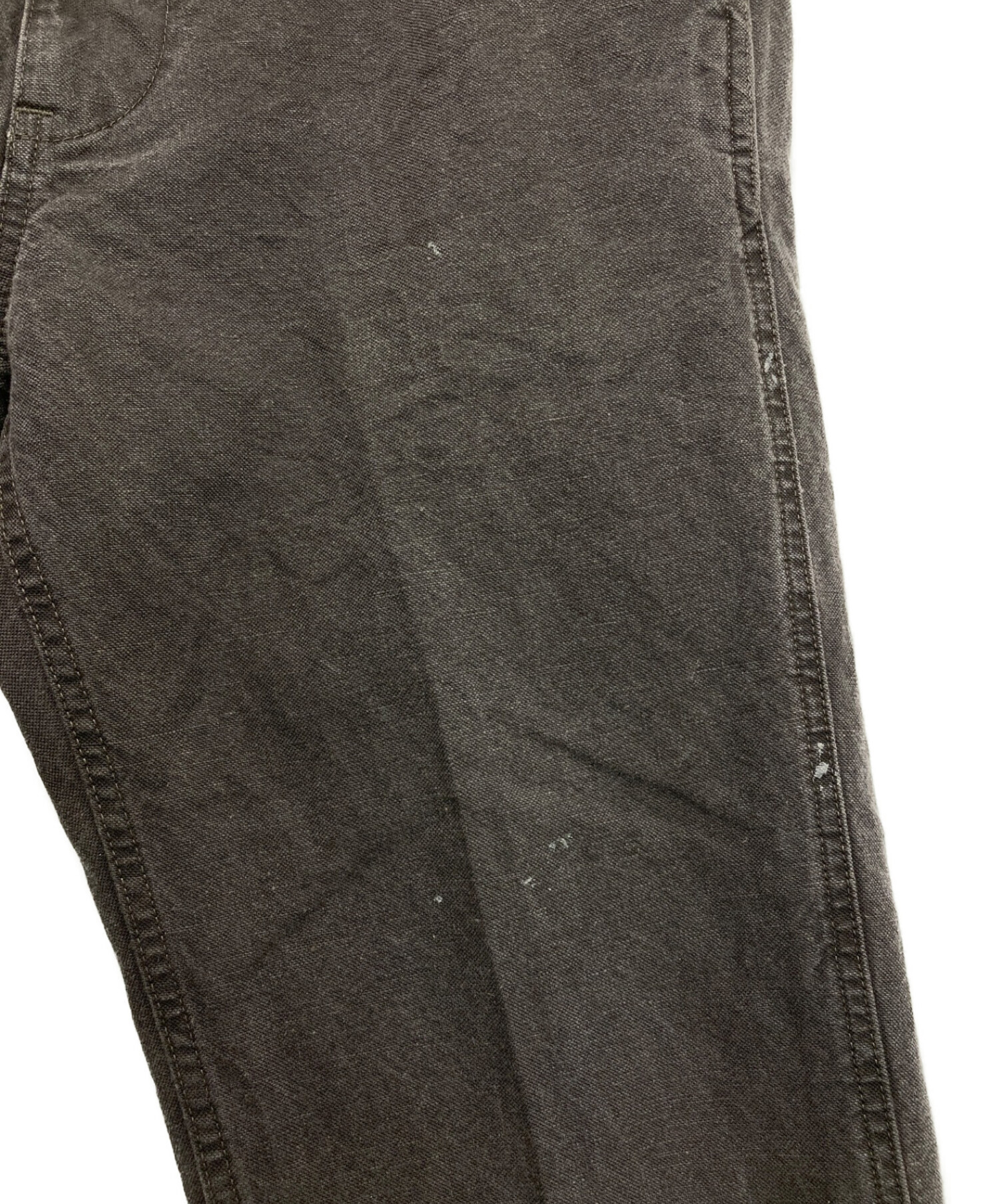 RHC Ron Herman (アールエイチシーロンハーマン) Vintage Work Pants グレー サイズ:L