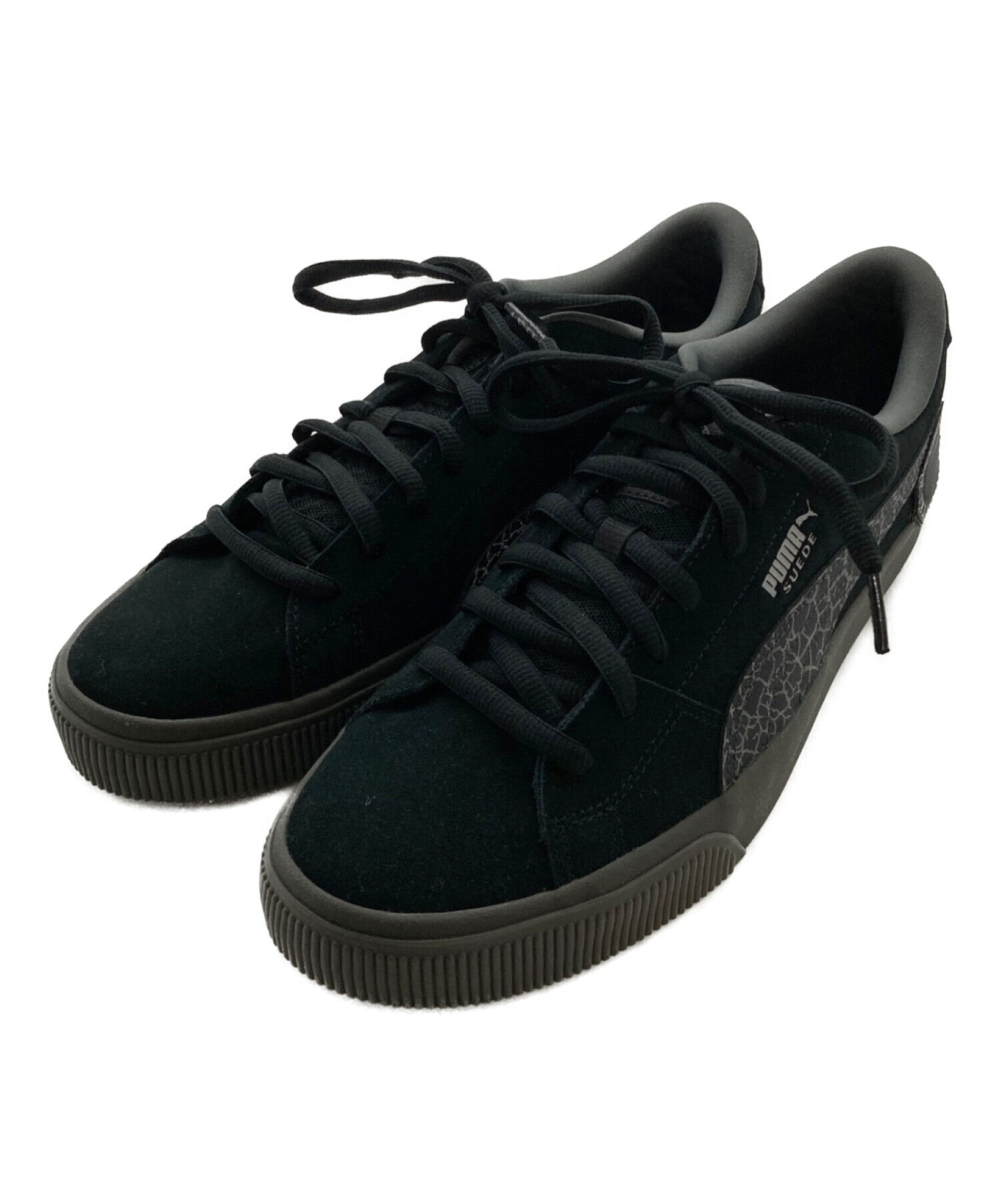 中古・古着通販】PUMA (プーマ) ローカットスニーカー ブラック サイズ