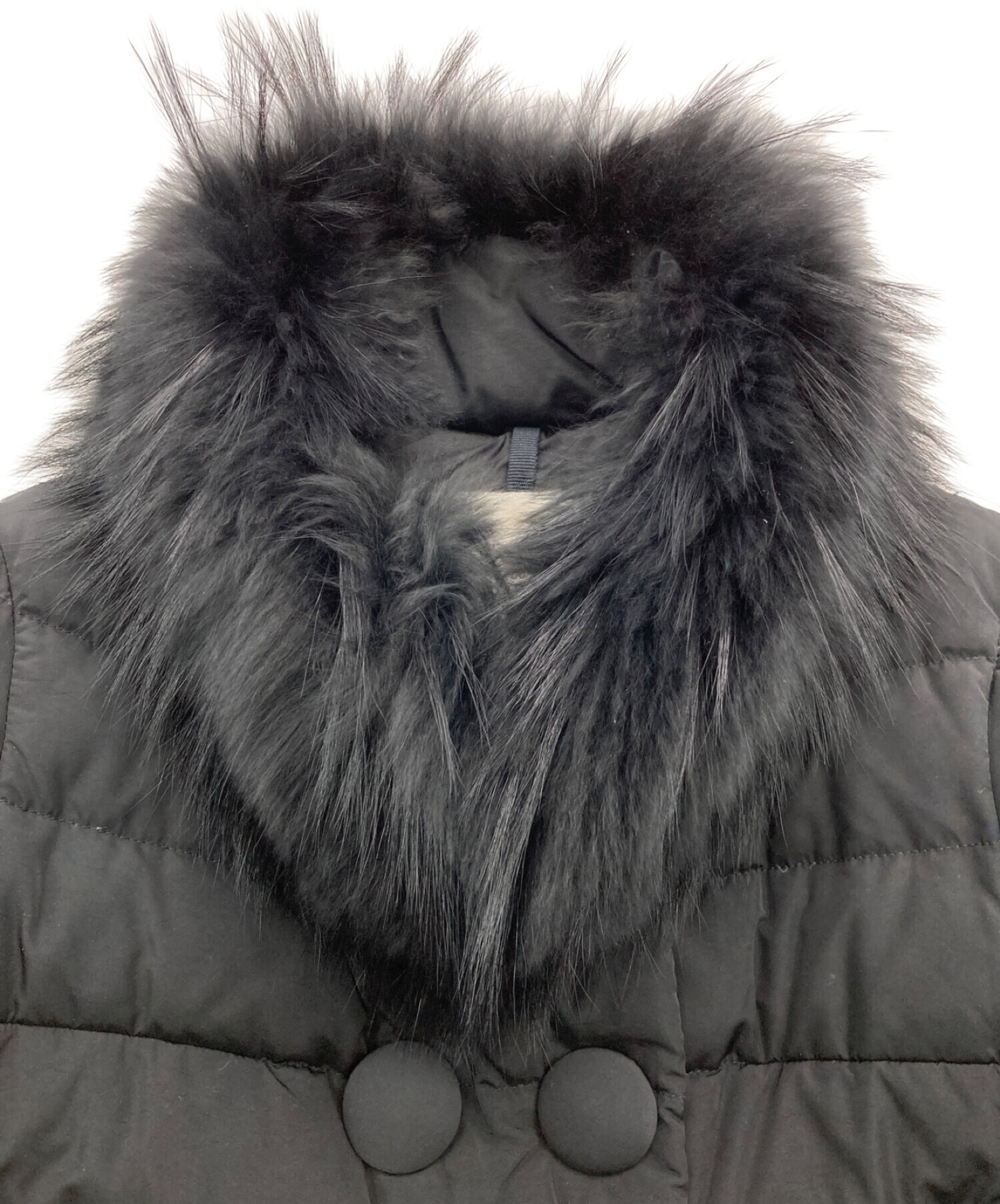 中古・古着通販】MONCLER (モンクレール) JOHAFUR GIUBBOTTO/ダウンコート ブラック サイズ:1｜ブランド・古着通販  トレファク公式【TREFAC FASHION】スマホサイト