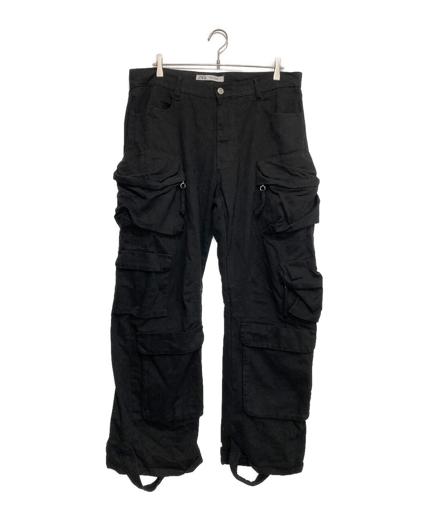 中古・古着通販】ZARA (ザラ) UTILITY DENIM CARGO ブラック サイズ:46｜ブランド・古着通販 トレファク公式【TREFAC  FASHION】スマホサイト