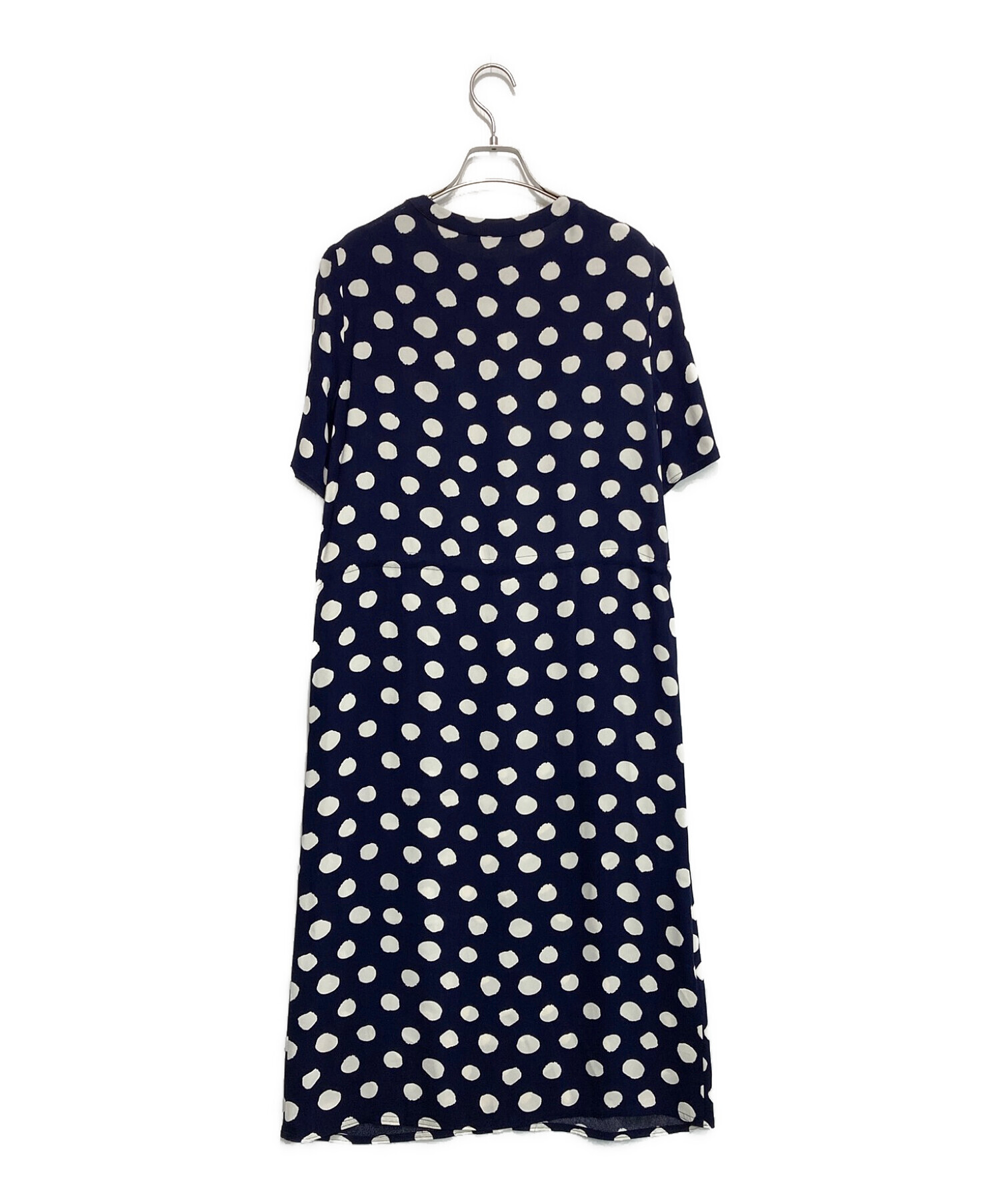 Comptoir des Cotonniers (コントワー・デ・コトニエ) DOTS MARITIME BLUR/ドットワンピース ネイビー  サイズ:38