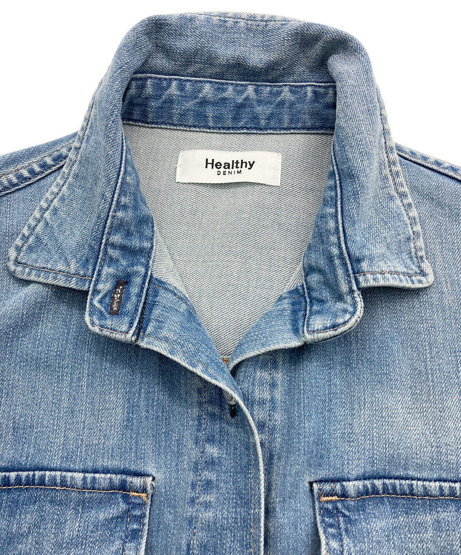 中古・古着通販】Healthy DENIM (ヘルシーデニム) Almond デニムシャツ