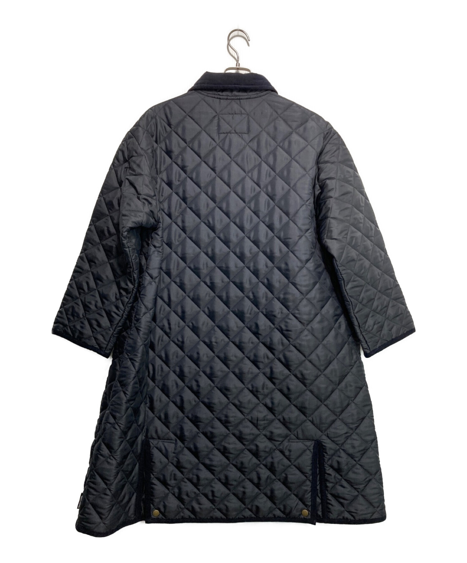 Traditional Weatherwear JOURNAL STANDARD (ジャーナルスタンダード) WAVERLY TWW BF LONG  EX JOURNALIST/キルティングコート ネイビー サイズ:36