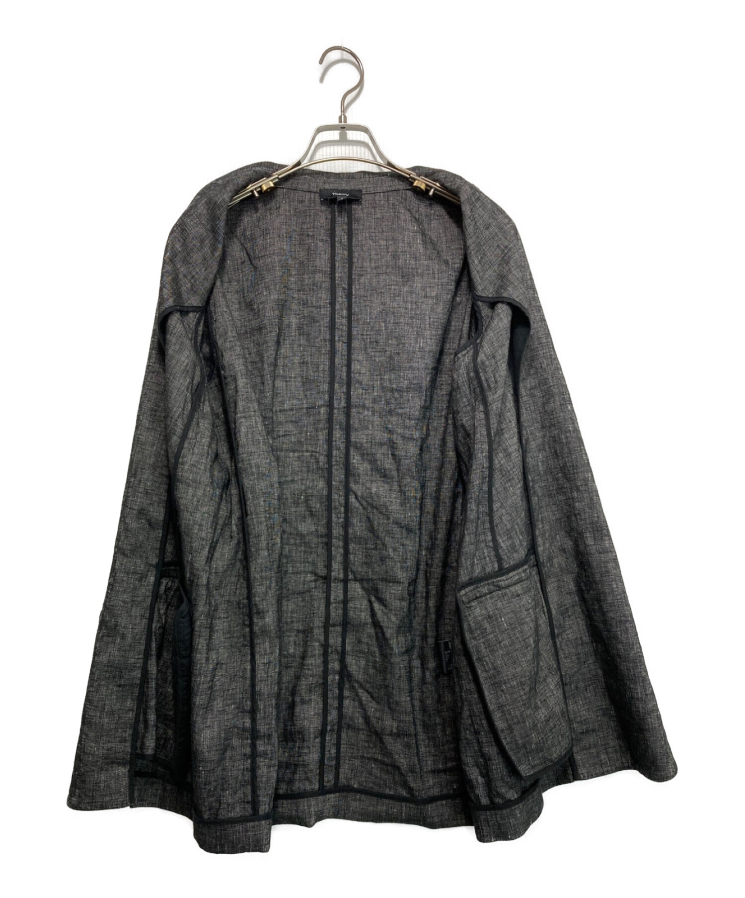 中古・古着通販】theory (セオリー) ECO SHARKSKIN/DB BOY JKT/ダブル