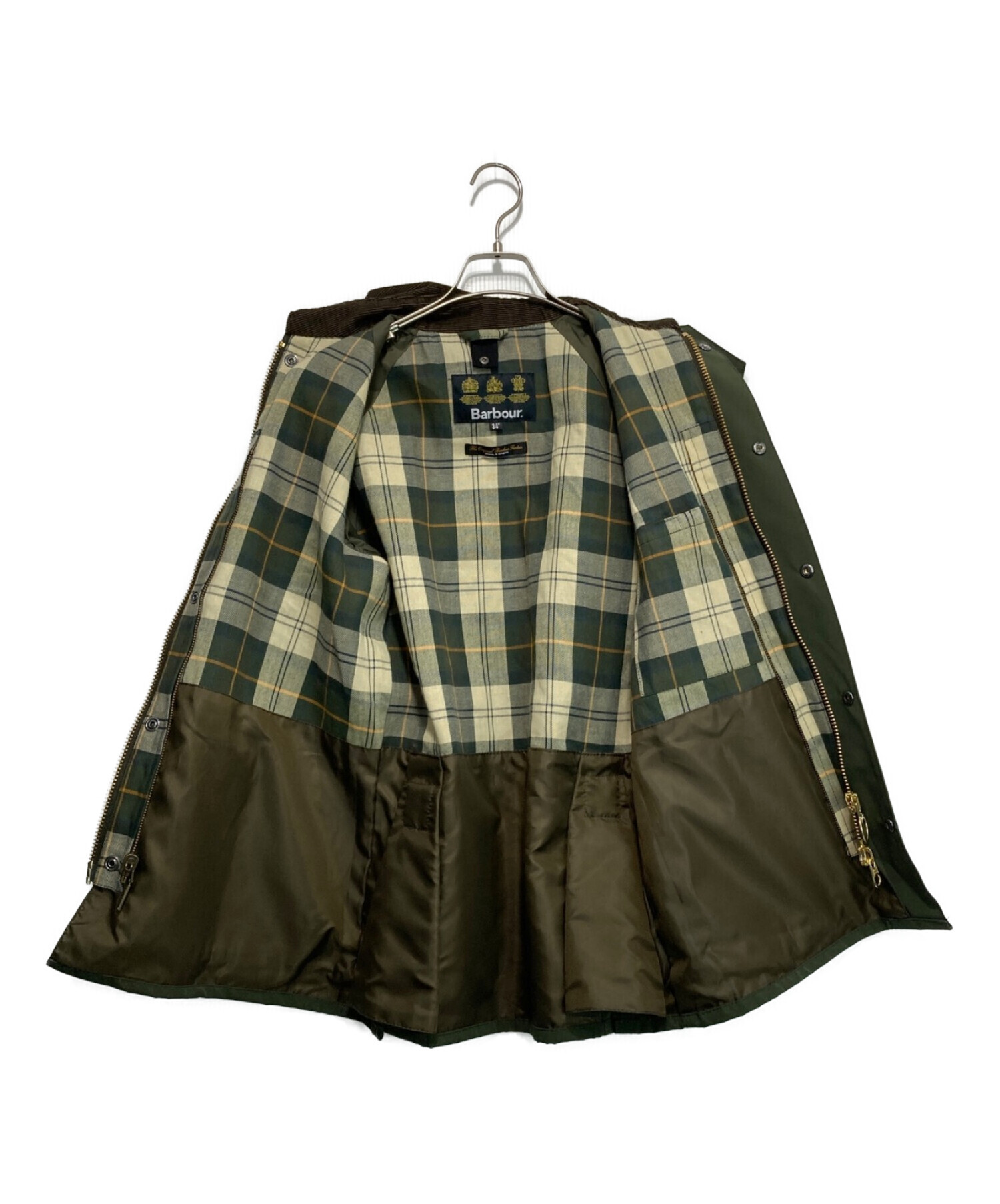 中古・古着通販】Barbour (バブアー) BEDALE SL 2LAYER/ノンオイルド ジャケット グリーン サイズ:34｜ブランド・古着通販  トレファク公式【TREFAC FASHION】スマホサイト