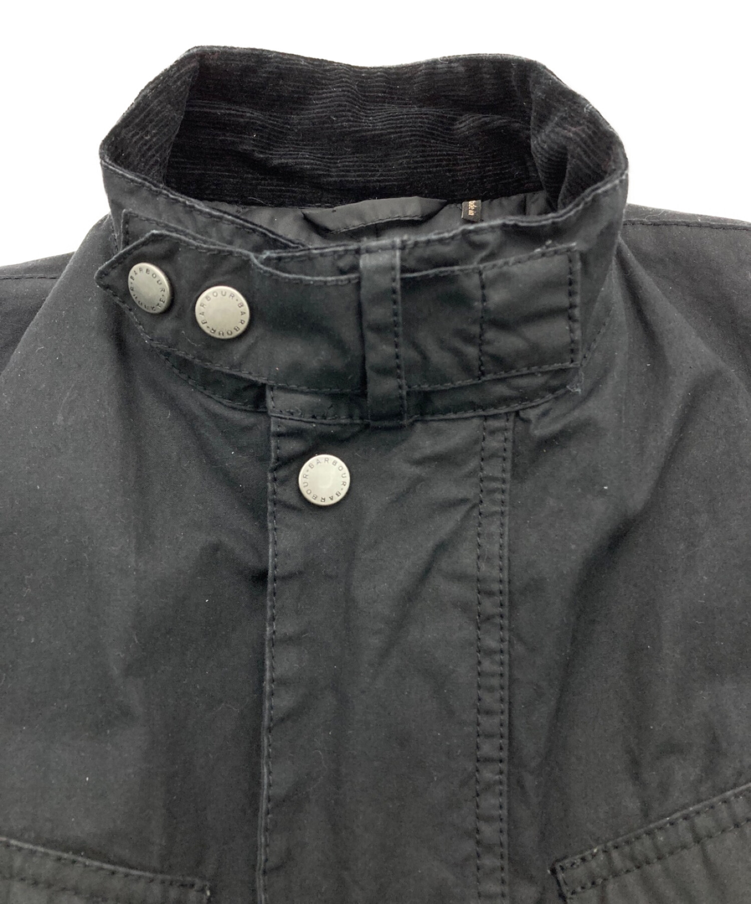 中古・古着通販】Barbour (バブアー) INTERNATIONAL DUKE WAX JACKET ブラック サイズ:S｜ブランド・古着通販  トレファク公式【TREFAC FASHION】スマホサイト