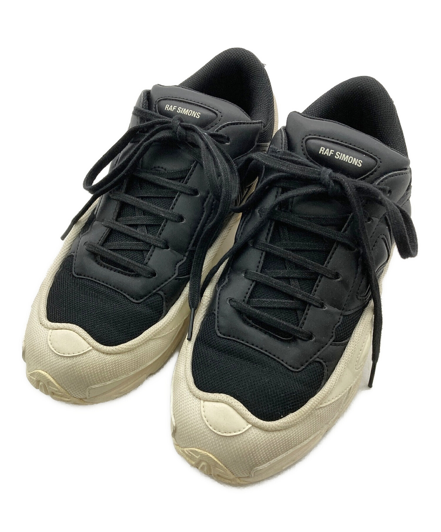 adidas (アディダス) RAF SIMONS (ラフシモンズ) OZWEEGO/ローカットスニーカー ブラック サイズ:27