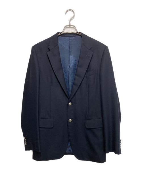 【中古・古着通販】Paul Smith London (ポールスミスロンドン) 裏地地図総柄テーラードジャケット ネイビー  サイズ:Ⅼ｜ブランド・古着通販 トレファク公式【TREFAC FASHION】スマホサイト