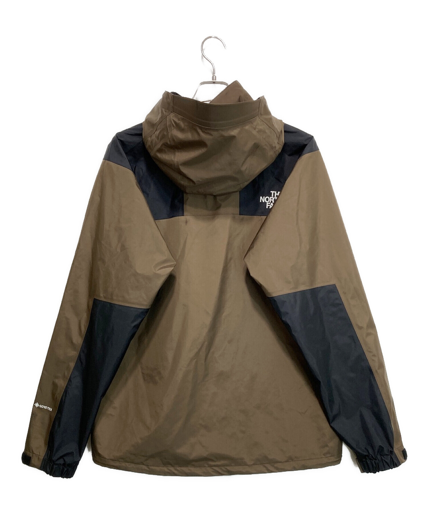 中古・古着通販】THE NORTH FACE (ザ ノース フェイス) マウンテンレインテックスジャケット ブラウン×ブラック  サイズ:XL｜ブランド・古着通販 トレファク公式【TREFAC FASHION】スマホサイト