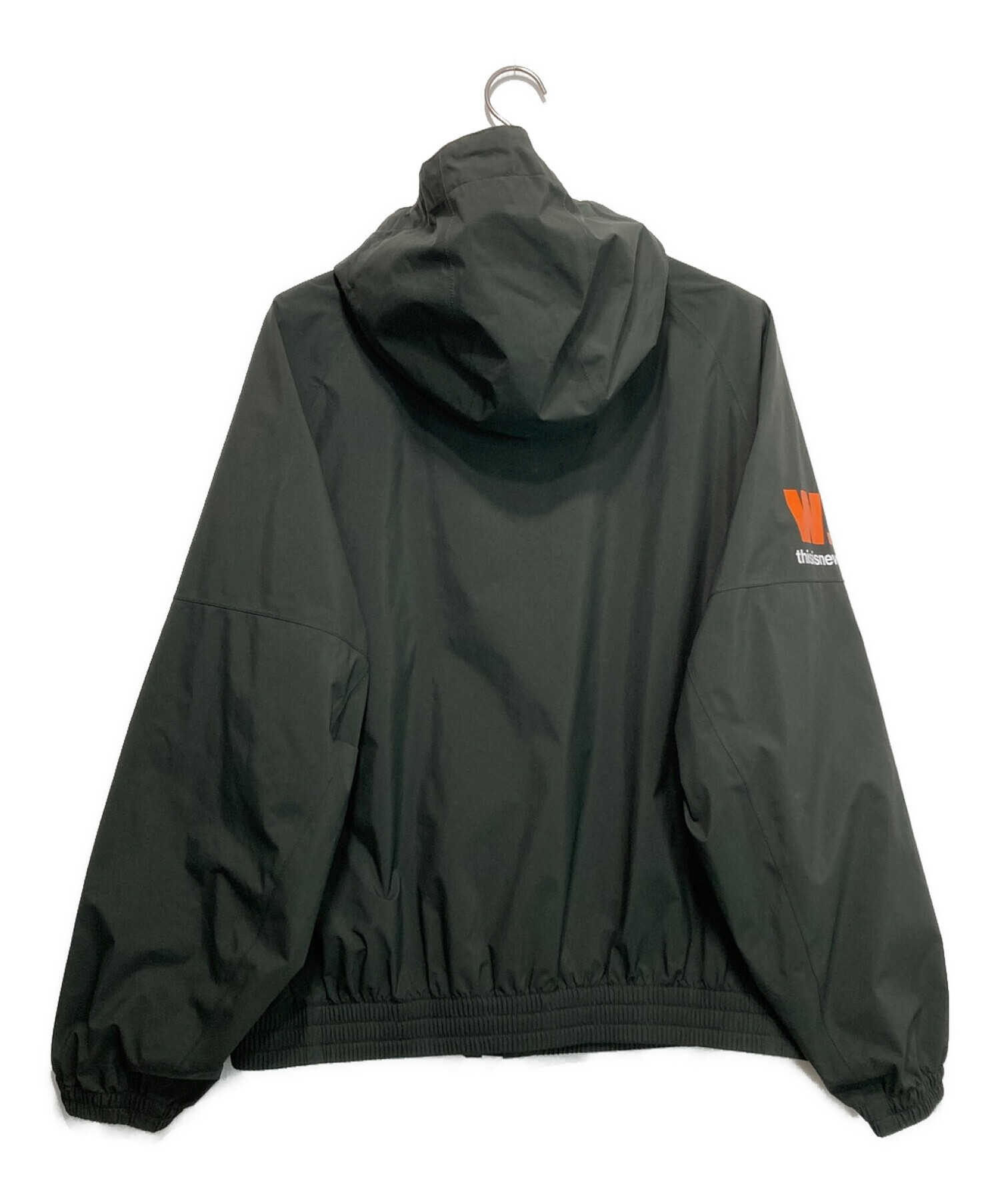 thisisneverthat (ディスイズネバーザット) wasted youth (ウエステッド ユース) GORE-TEX BACK LIGHT  JACKET/Paclite Jacket オリーブ サイズ:M