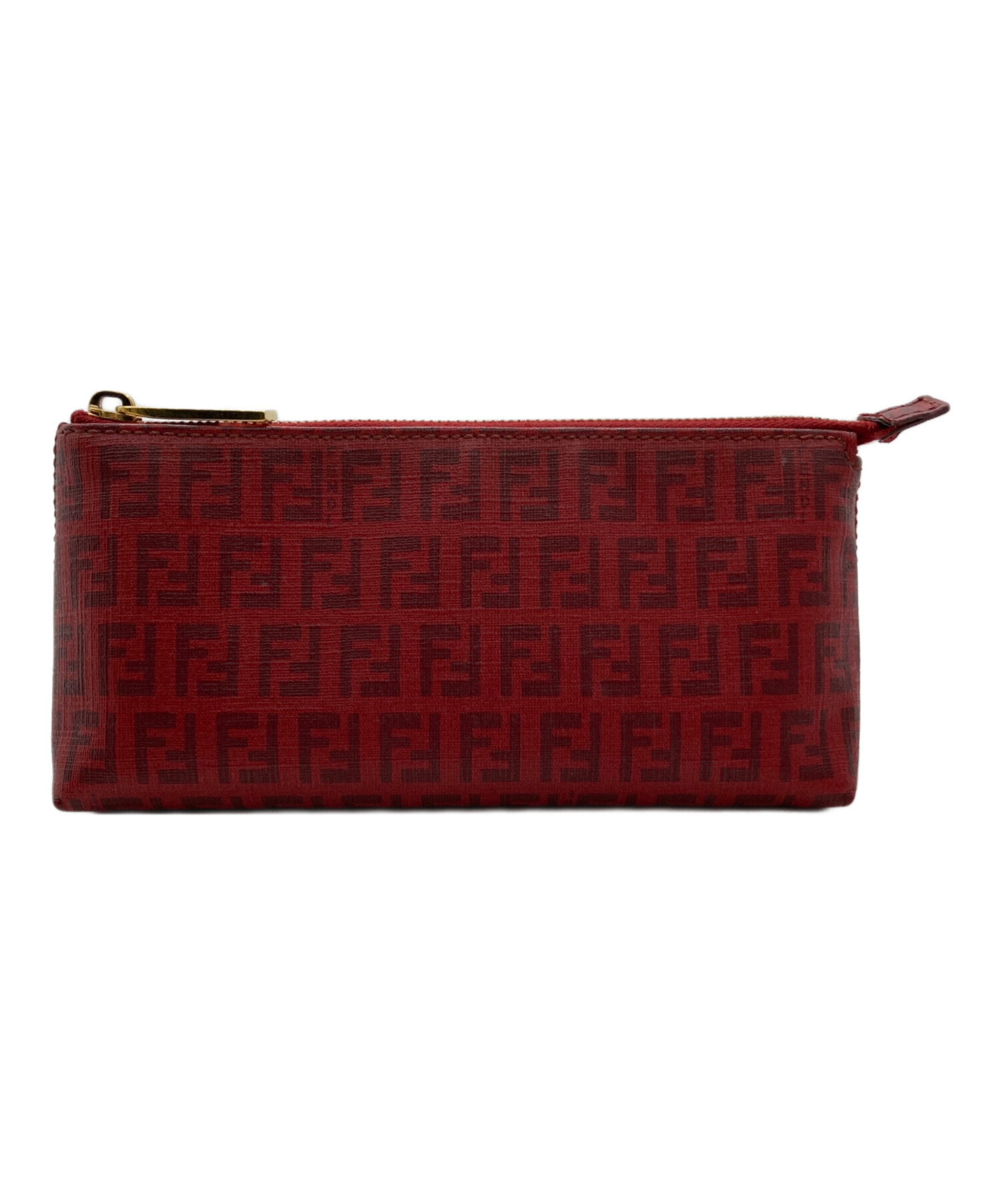 中古・古着通販】FENDI (フェンディ) ズッカ柄ポーチ レッド｜ブランド・古着通販 トレファク公式【TREFAC FASHION】スマホサイト