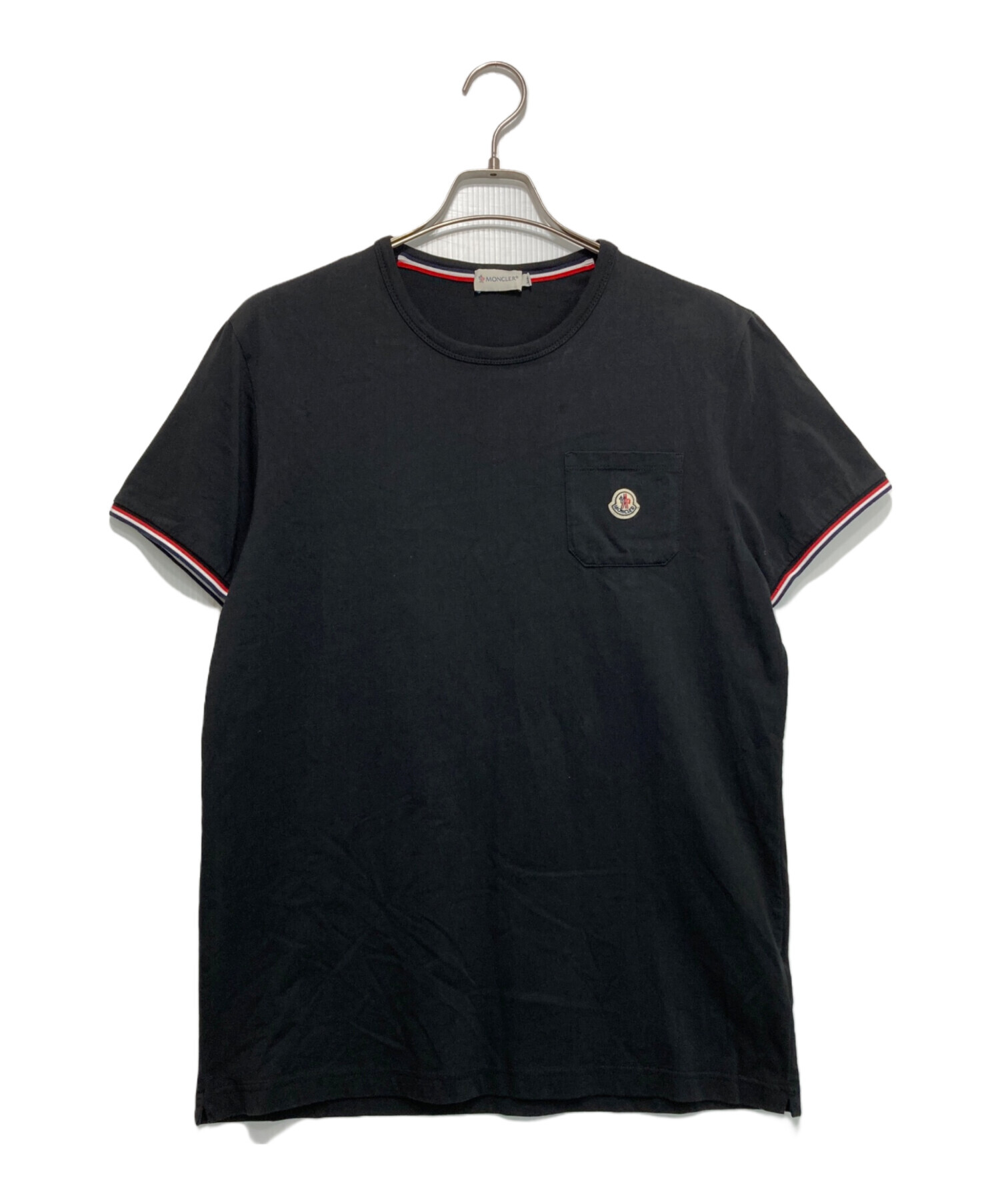 中古・古着通販】MONCLER (モンクレール) MAGLIA T SHIRT ブラック サイズ:XL｜ブランド・古着通販  トレファク公式【TREFAC FASHION】スマホサイト