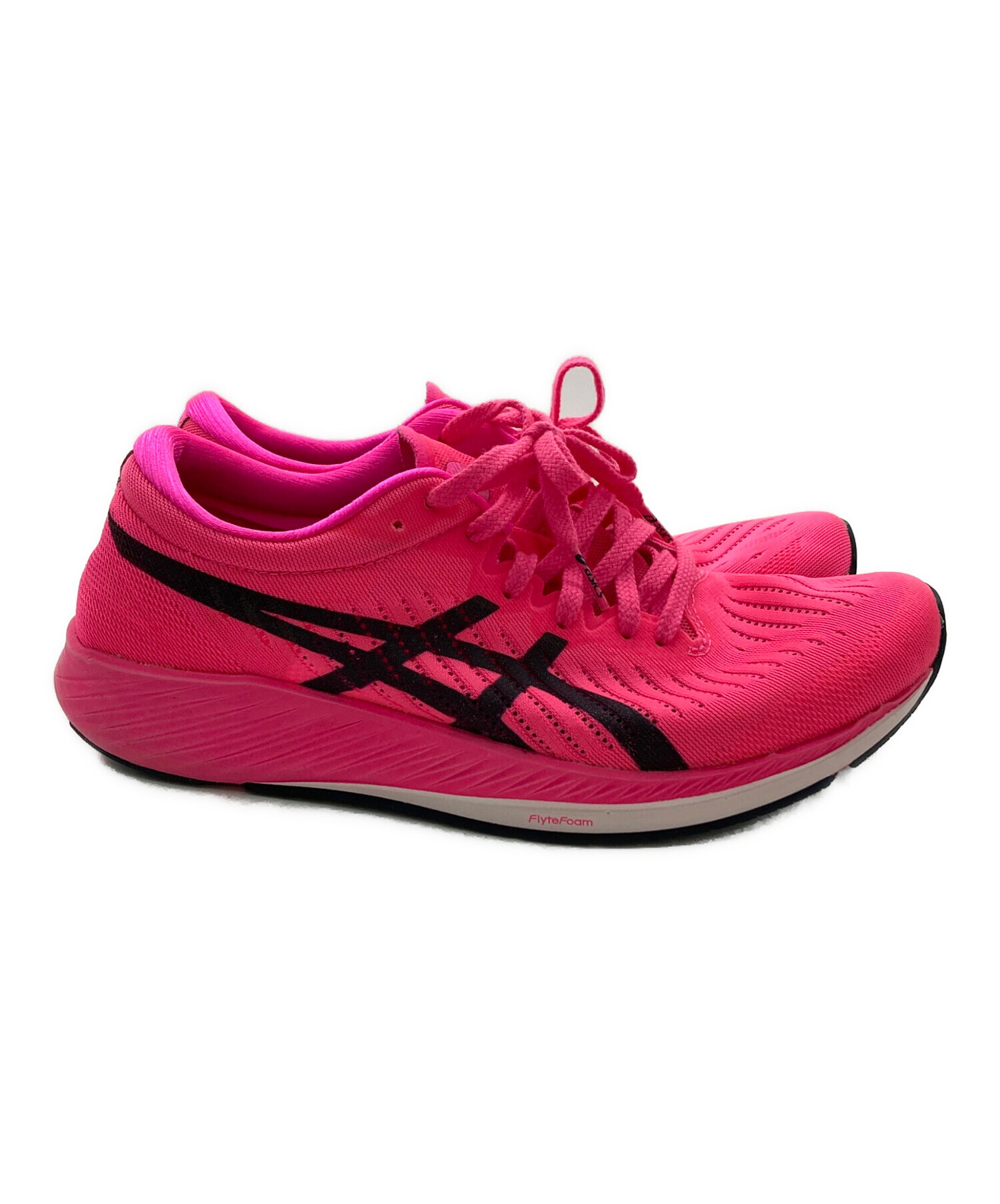 中古・古着通販】asics (アシックス) METARACER/メタレーサー/ランニングシューズ ピンク サイズ:24.5｜ブランド・古着通販  トレファク公式【TREFAC FASHION】スマホサイト