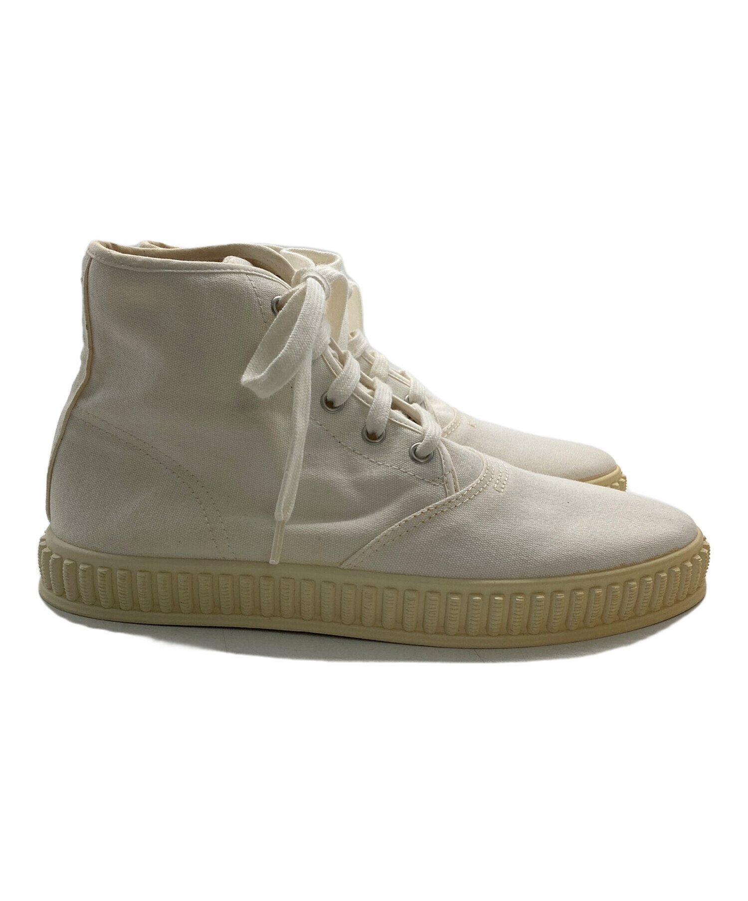 中古・古着通販】Maison Margiela 22 (メゾンマルジェラ 22) CANVAS HIGH TOP/ハイカットスニーカー ホワイト  サイズ:39｜ブランド・古着通販 トレファク公式【TREFAC FASHION】スマホサイト