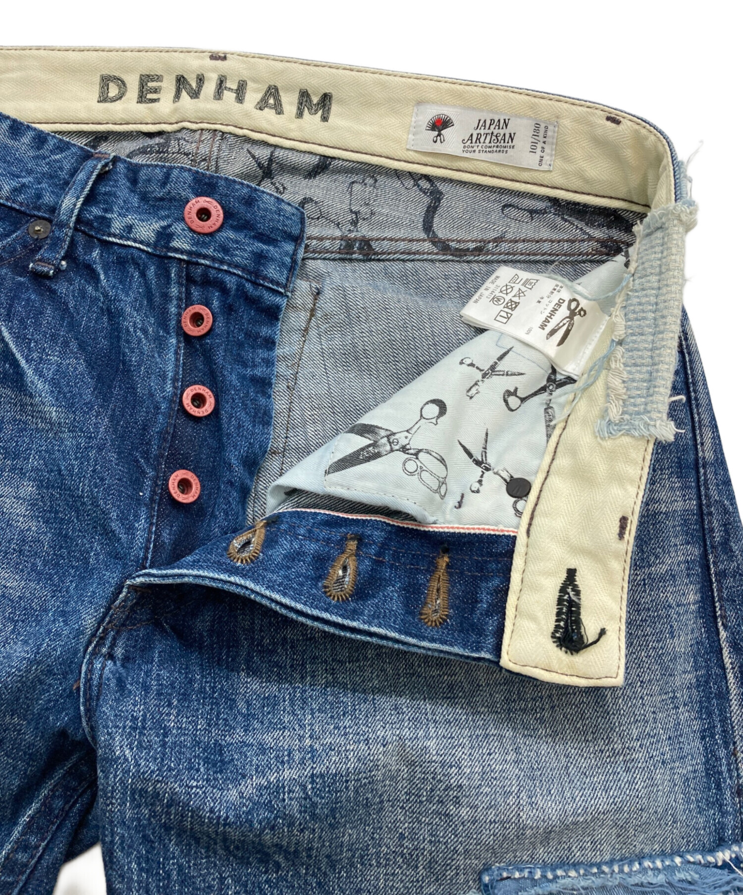 中古・古着通販】Denham (デンハム) GRADE SLIM FIT デニムパンツ ネイビー サイズ:W30-L32｜ブランド・古着通販  トレファク公式【TREFAC FASHION】スマホサイト