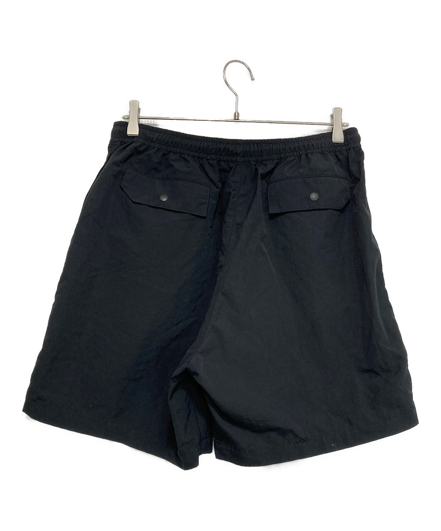 ENNOY (エンノイ) NYLON SHORTS ブラック サイズ:M