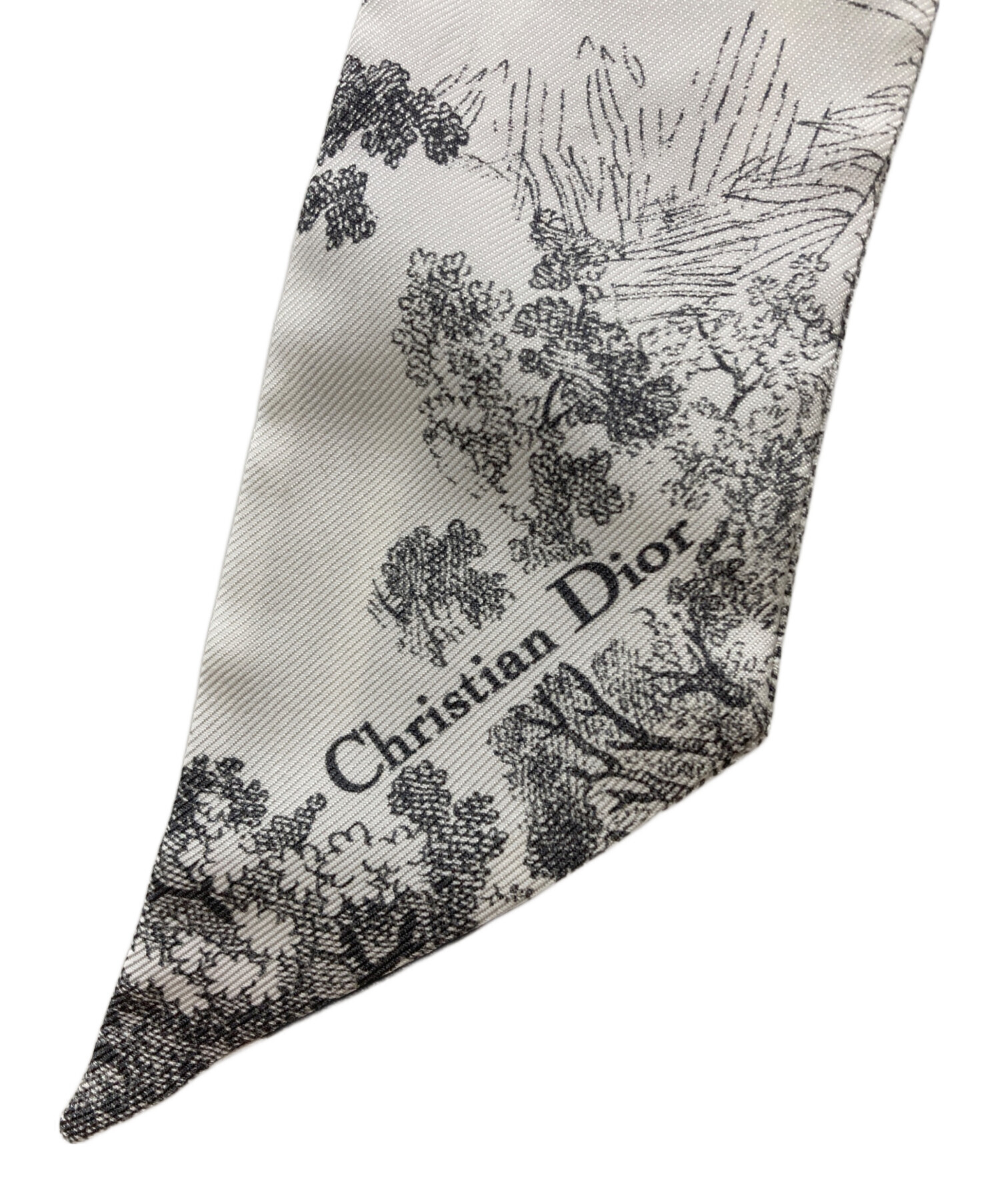 中古・古着通販】Christian Dior (クリスチャン ディオール) トワル ドゥ ジュイ ソヴァージュ シルクツイル/ミッツァ スカーフ  グレー｜ブランド・古着通販 トレファク公式【TREFAC FASHION】スマホサイト