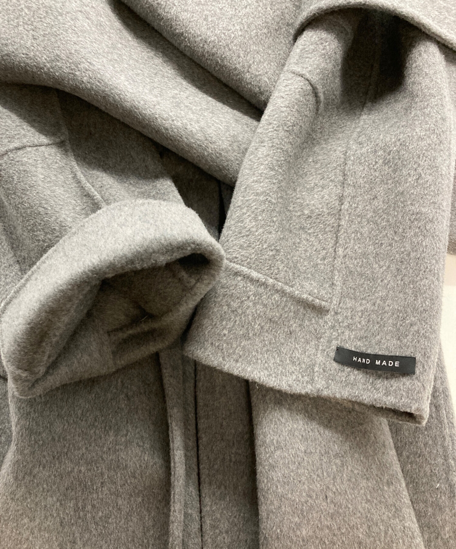 RANDEBOO (ランデブー) Muffler docking wool coat/マフラードッキングウールコート グレー サイズ:F